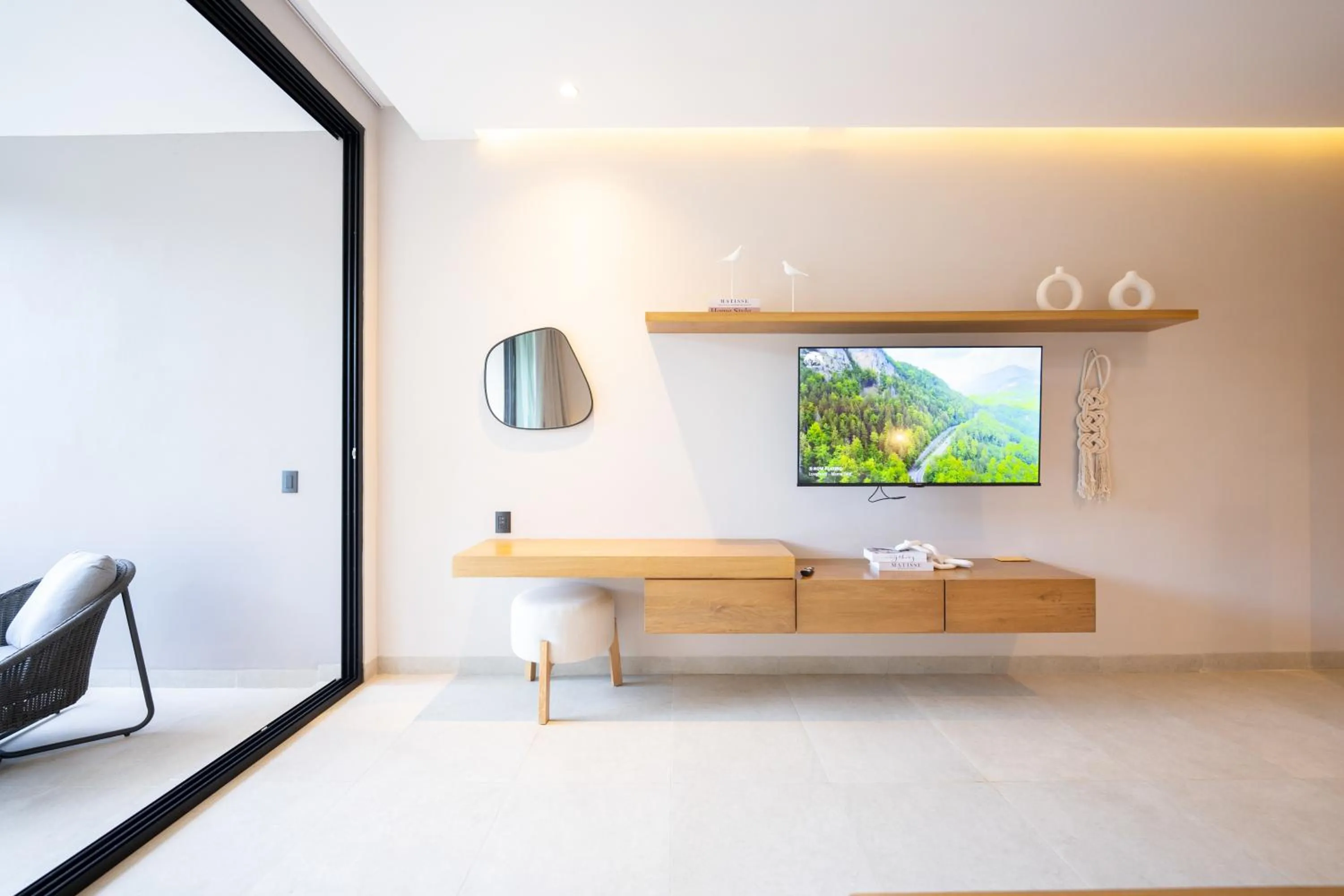 TV and multimedia in Amaranto Bacalar Hotel Boutique