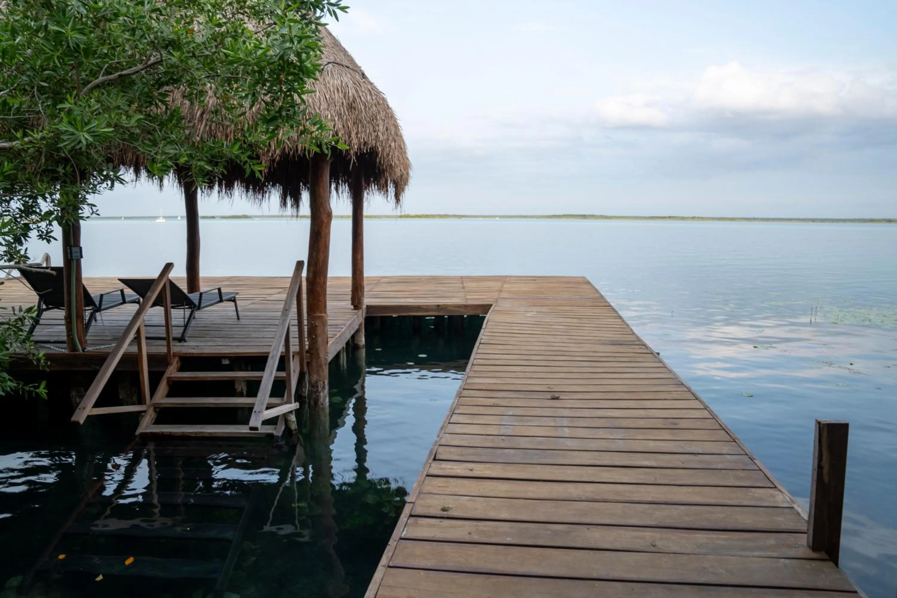 Beach in Amaranto Bacalar Hotel Boutique