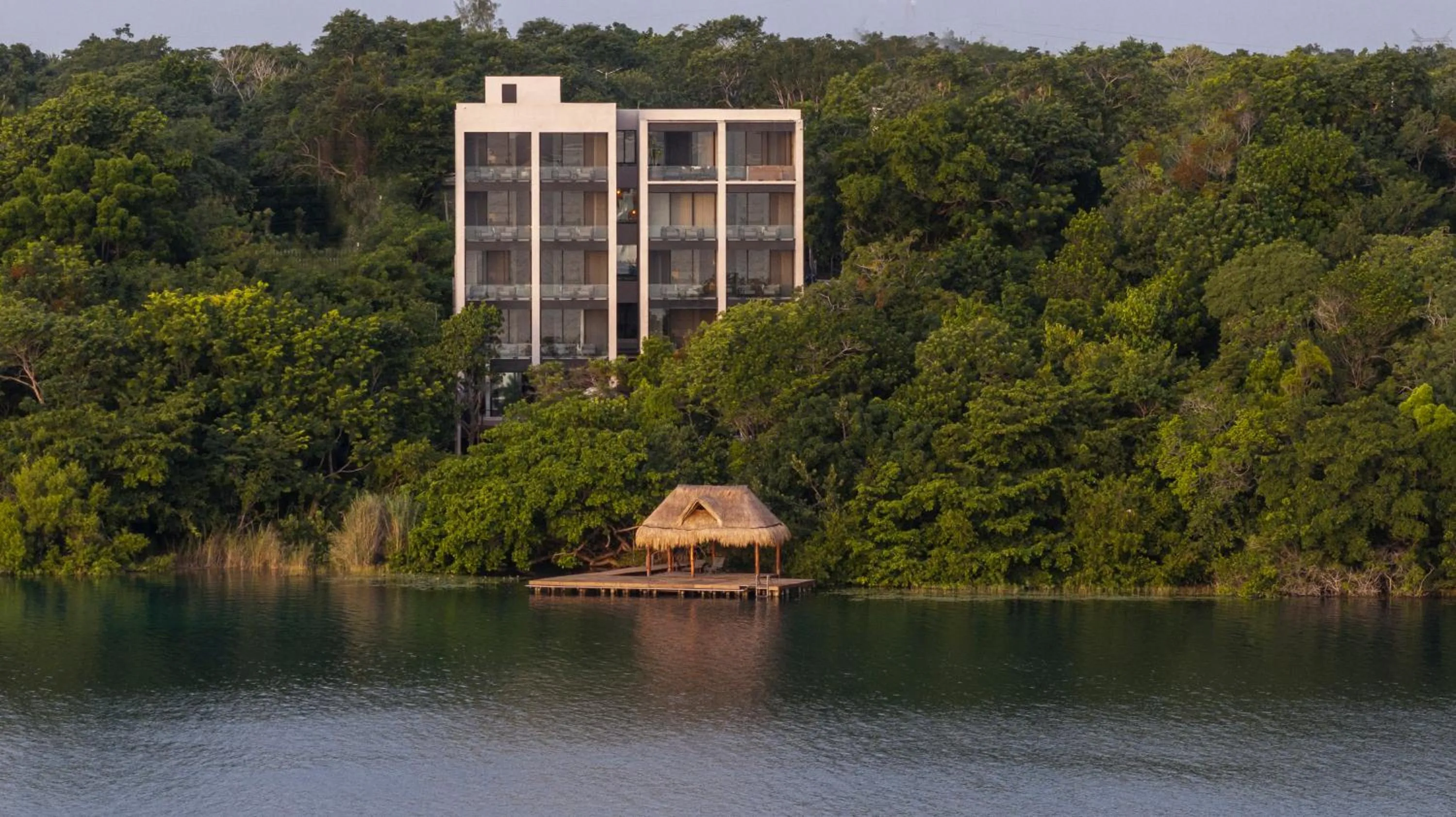 Property building in Amaranto Bacalar Hotel Boutique