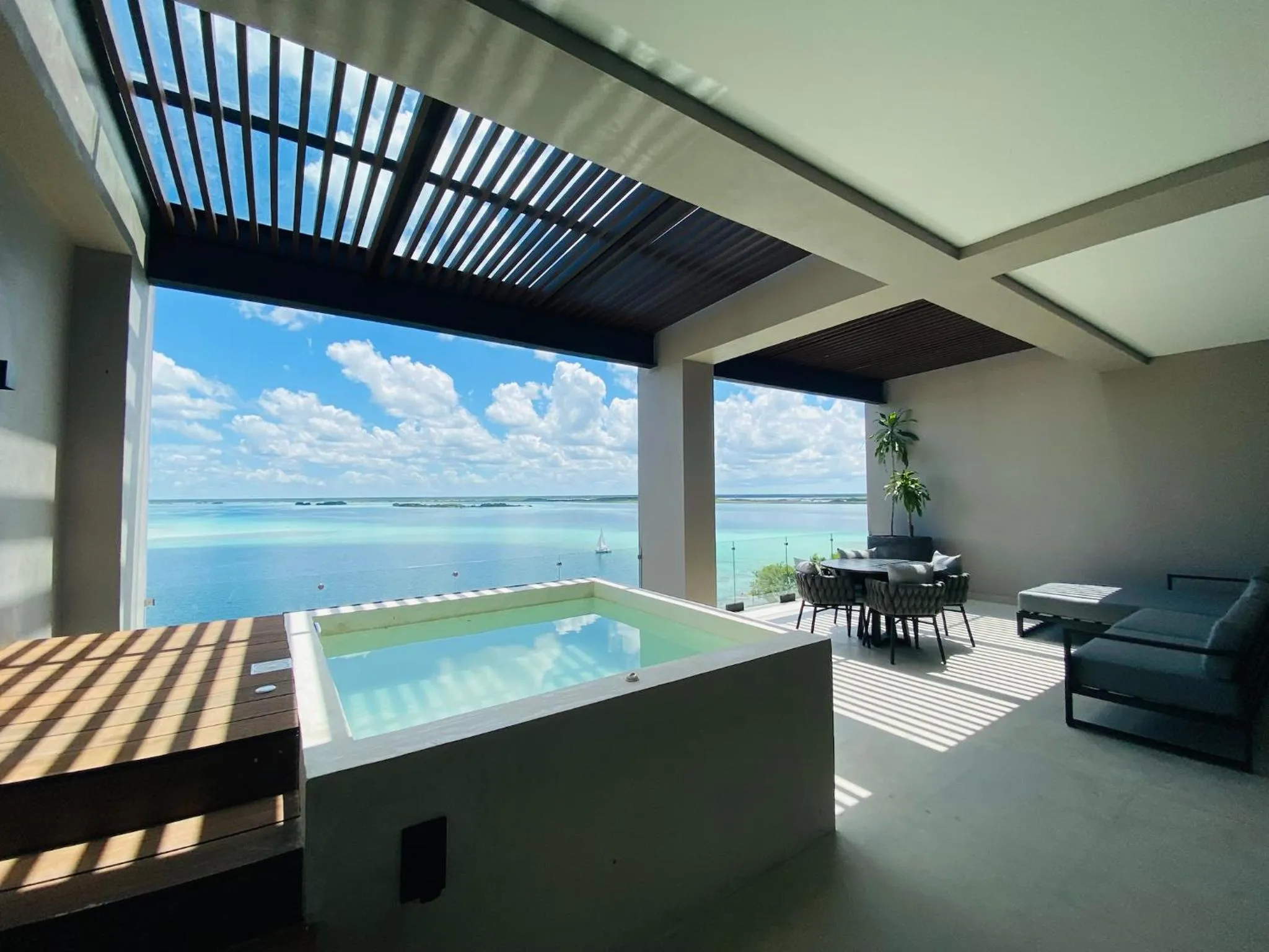 Natural landscape in Amaranto Bacalar Hotel Boutique