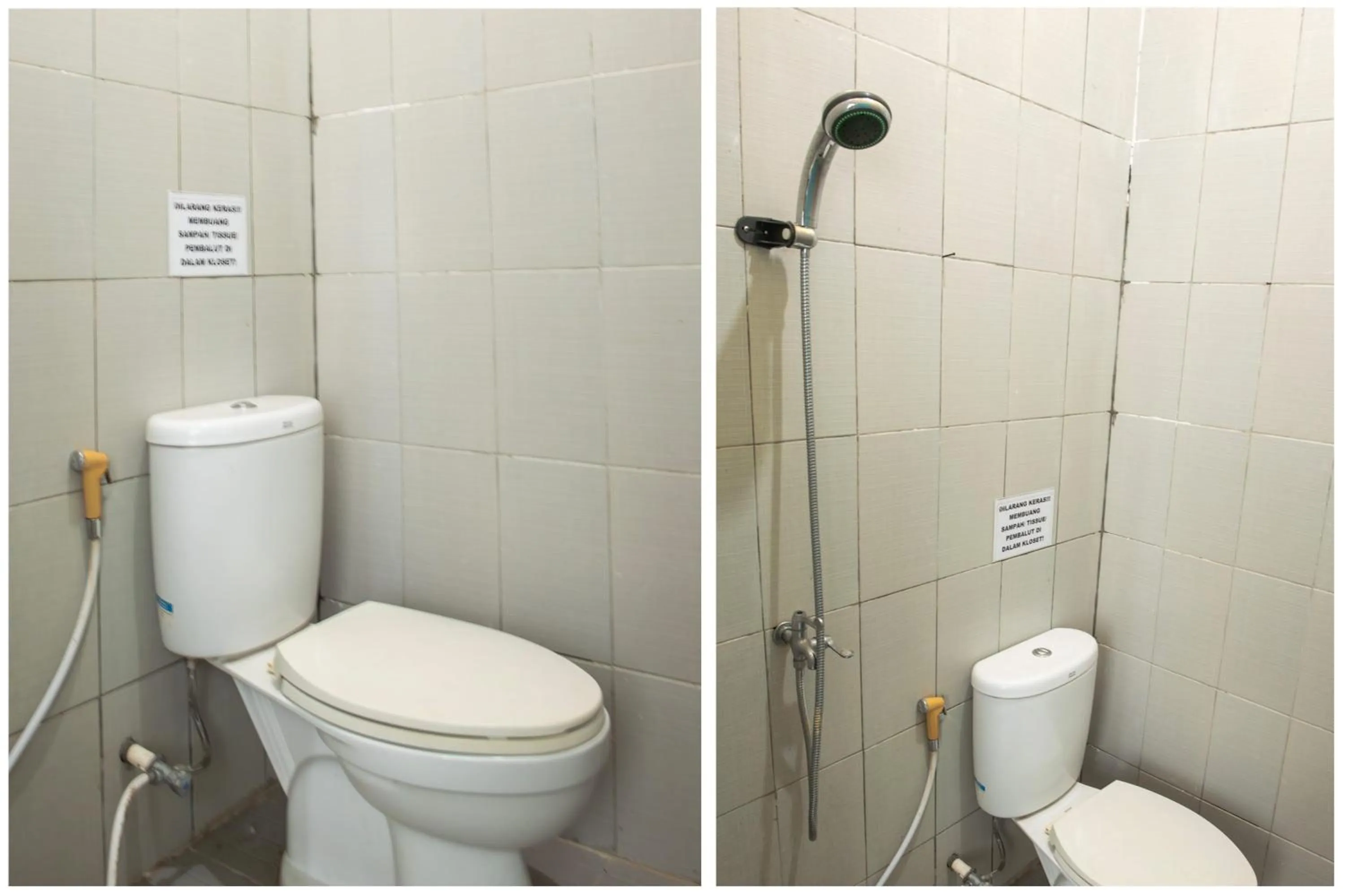 Bathroom in Hotel O Homestay Puspa Gemilang Syariah