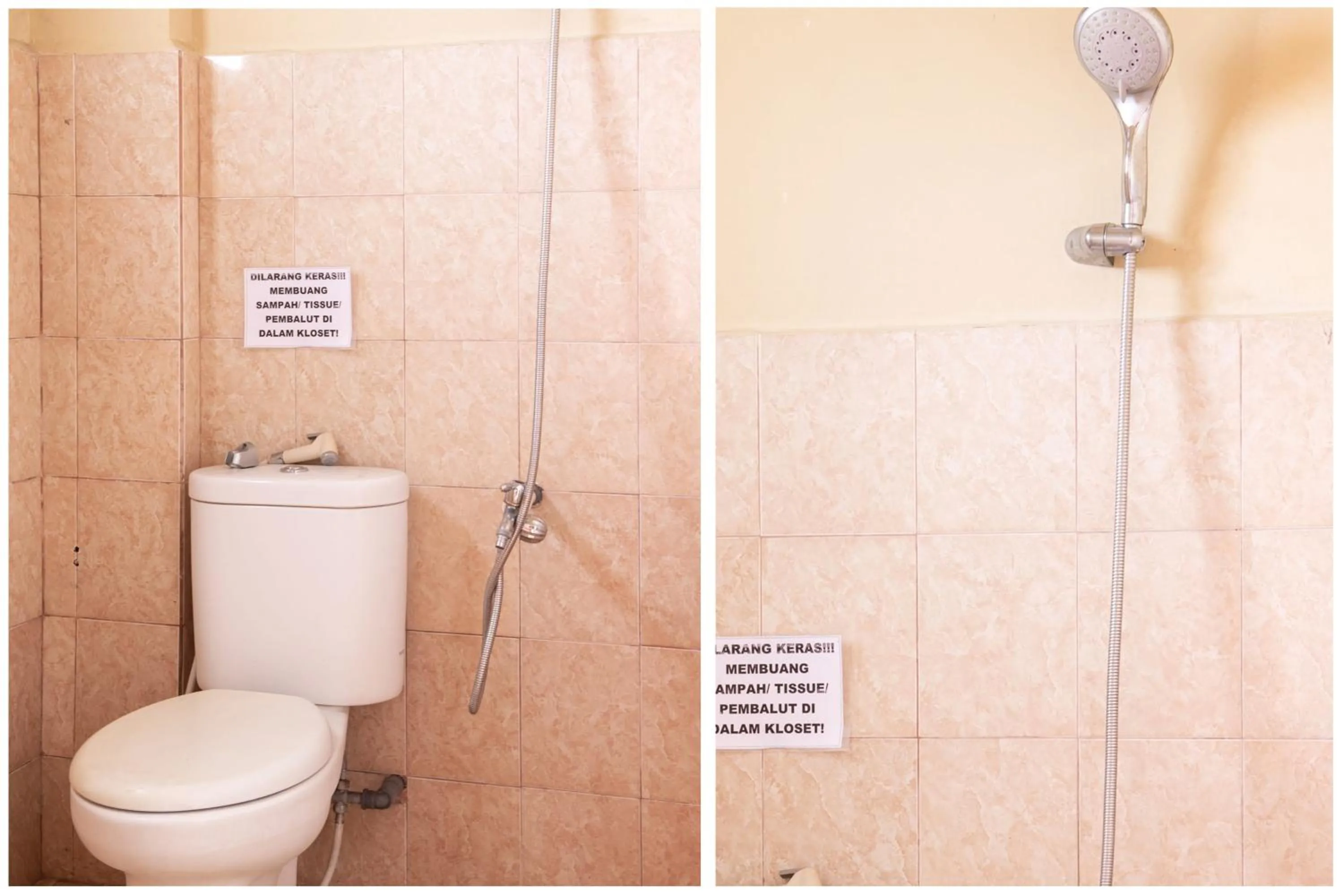 Bathroom in Hotel O Homestay Puspa Gemilang Syariah