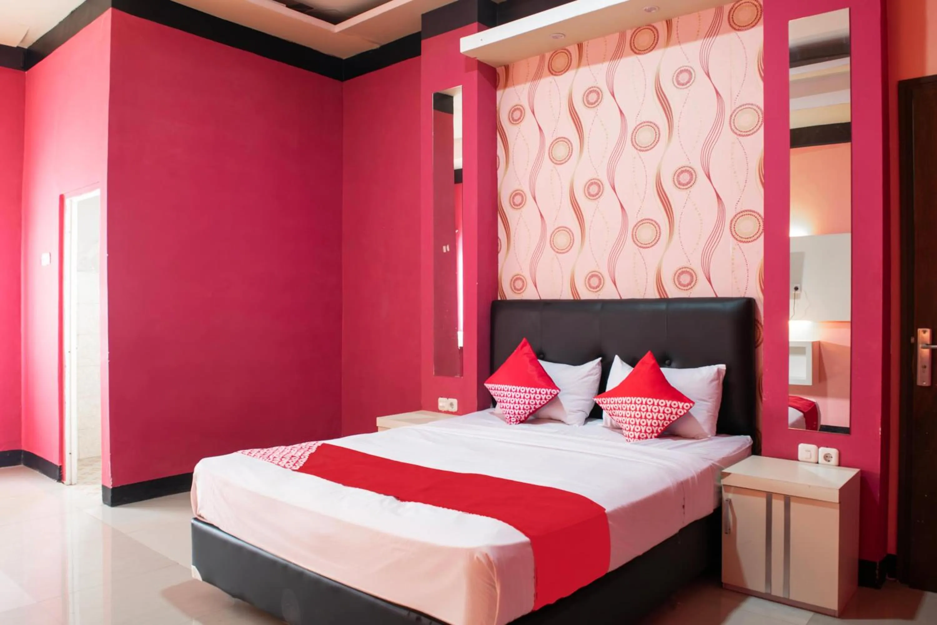 Bedroom, Bed in Hotel O Homestay Puspa Gemilang Syariah