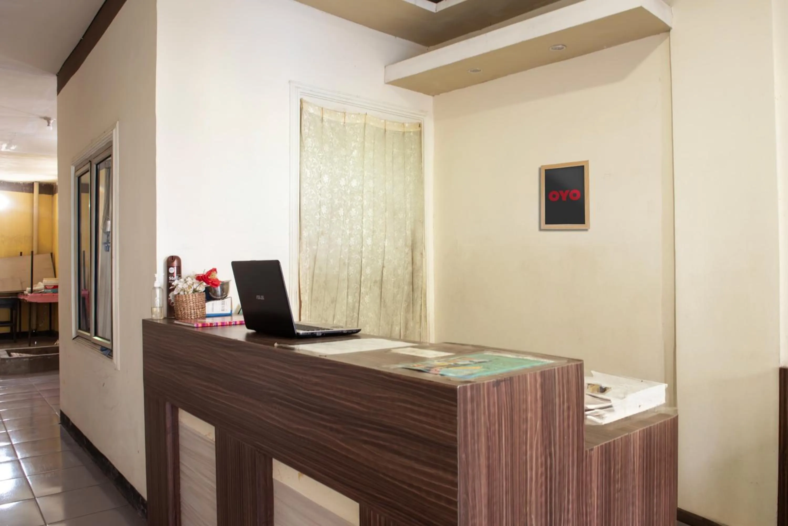Lobby or reception in Hotel O Homestay Puspa Gemilang Syariah