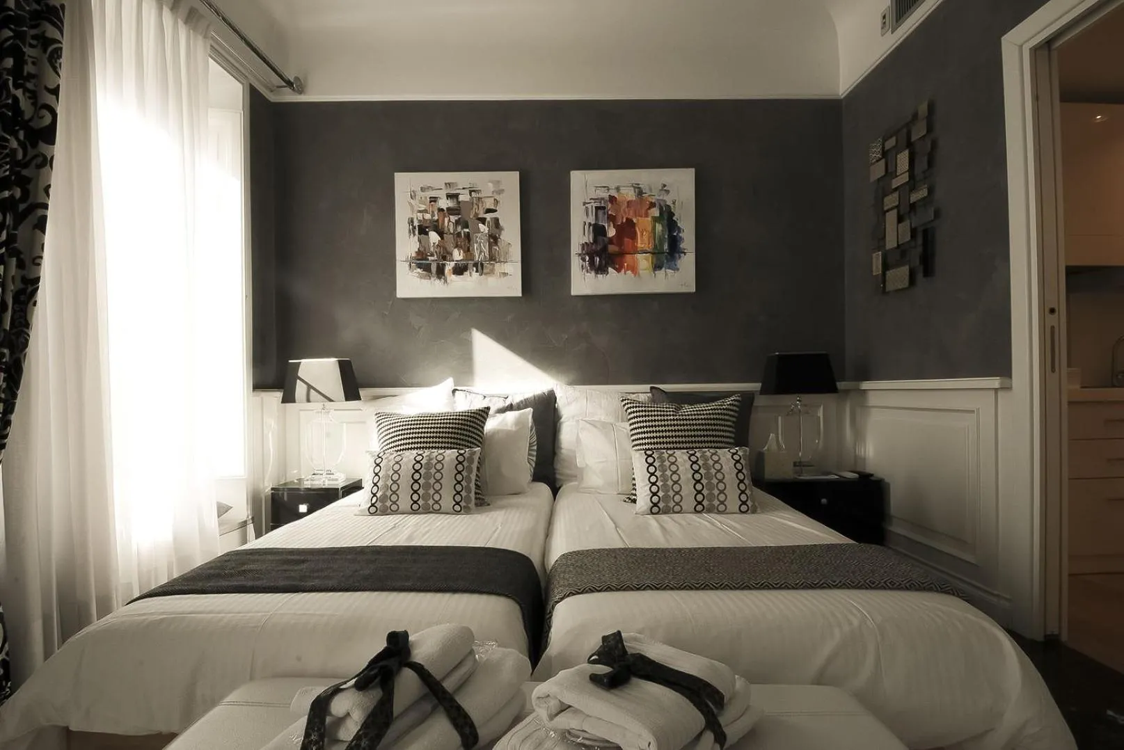 Bed in Suite Spagna 29