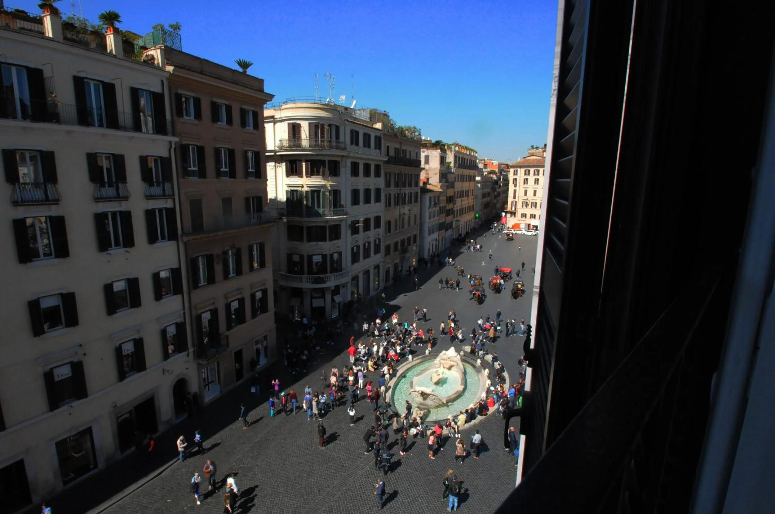 City view in Suite Spagna 29