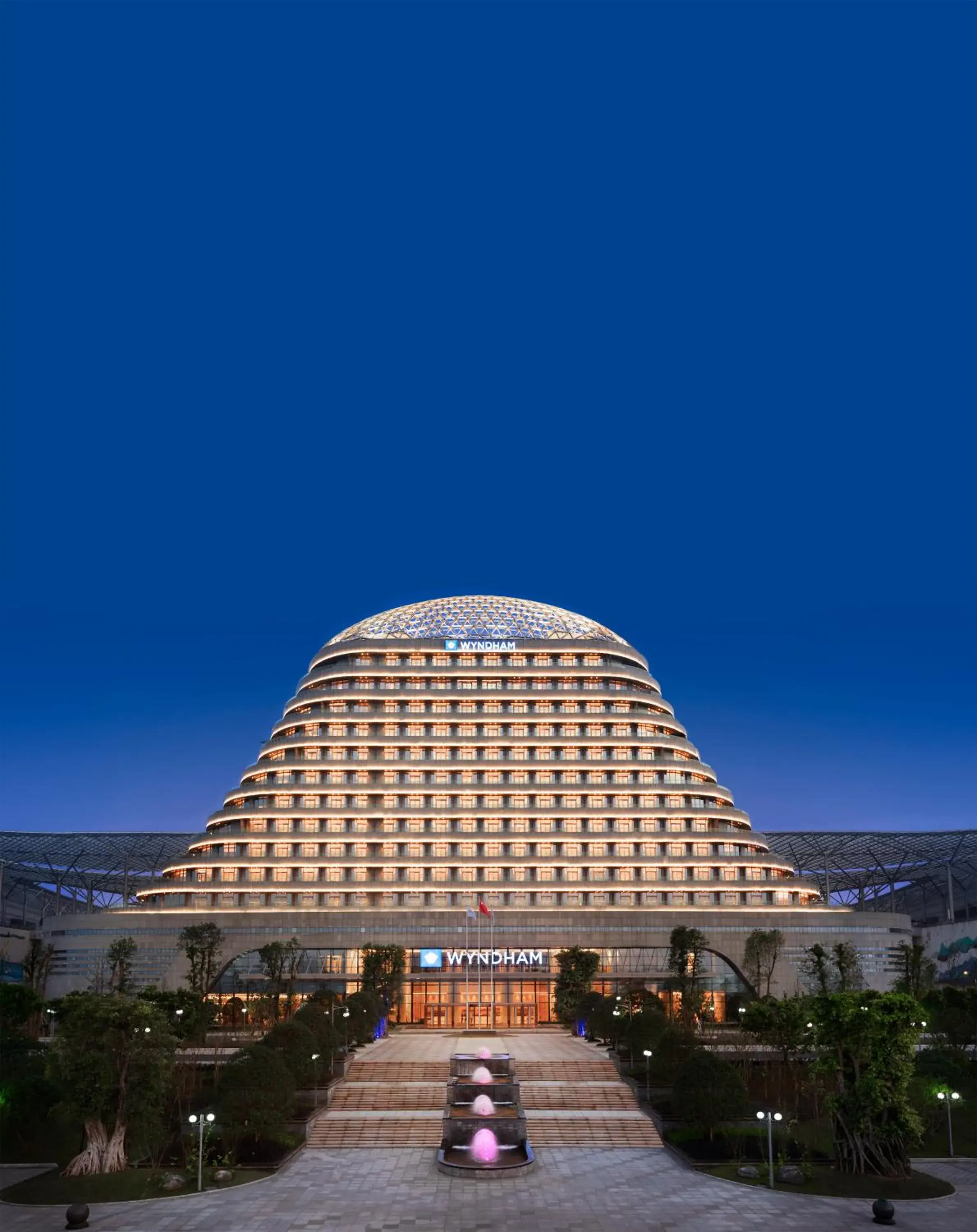 Property building in Wyndham Chongqing Yuelai Property building in Wyndham Chongqing Yuelai