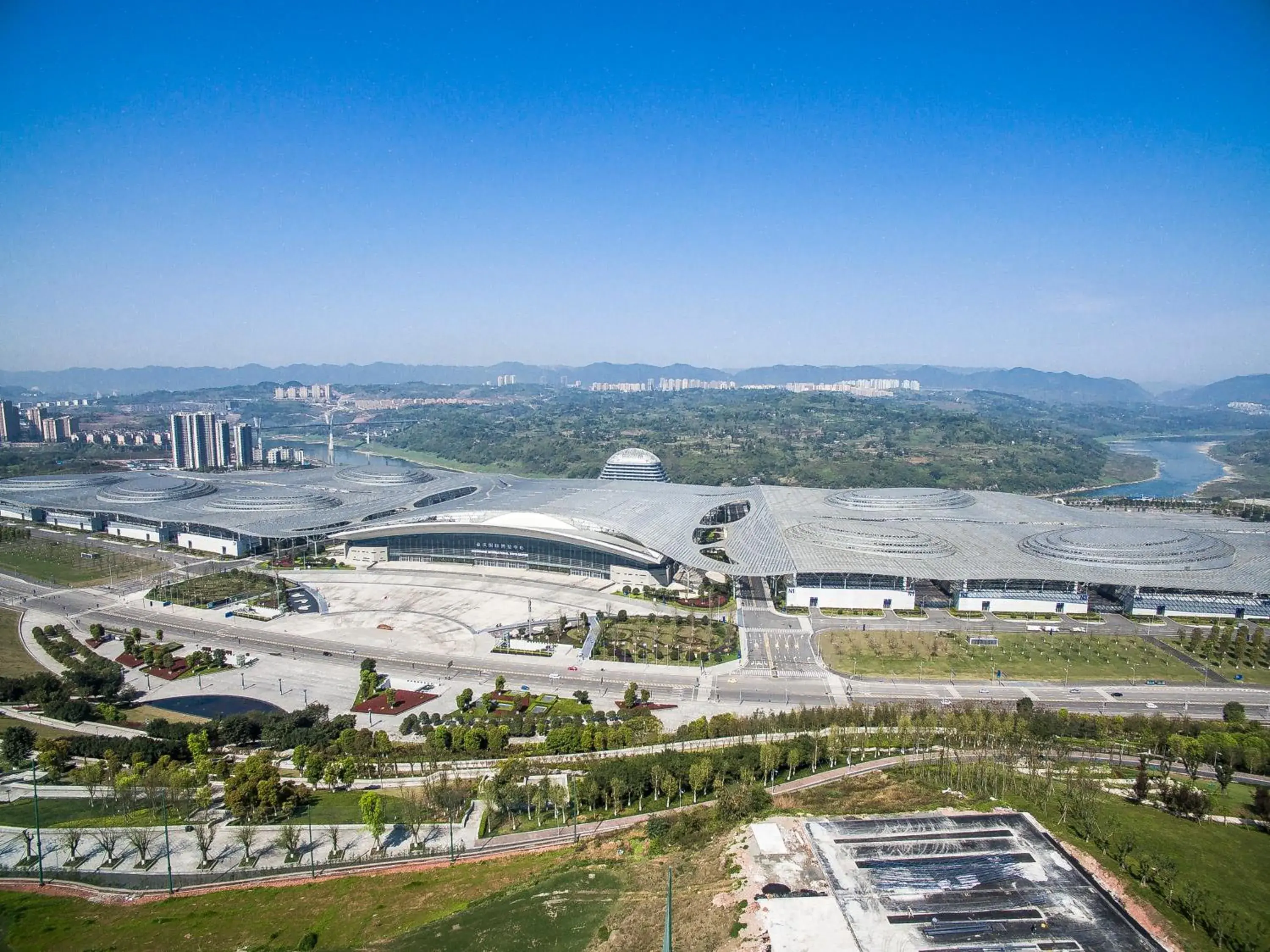 Property building in Wyndham Chongqing Yuelai Property building in Wyndham Chongqing Yuelai