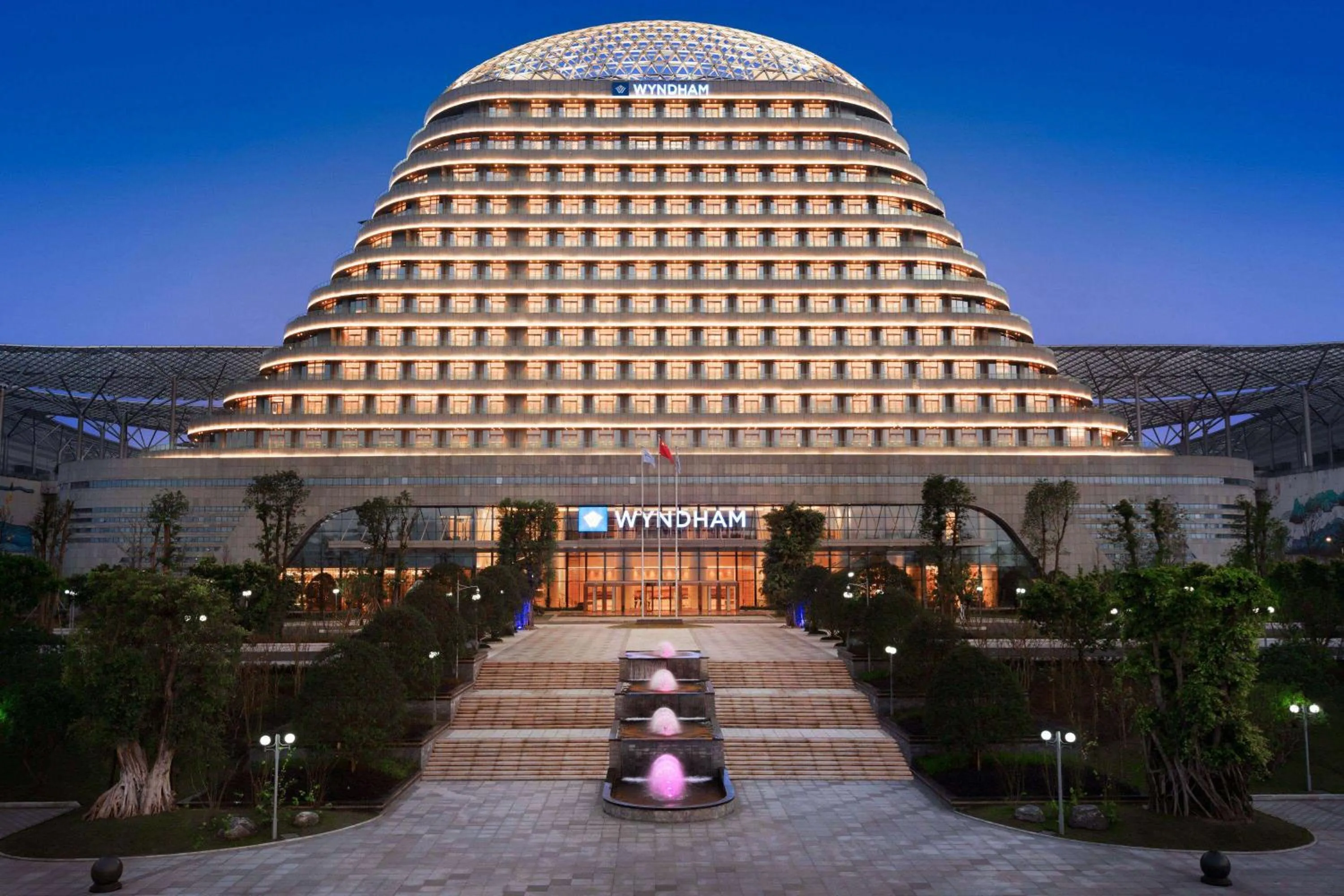 Property building in Wyndham Chongqing Yuelai