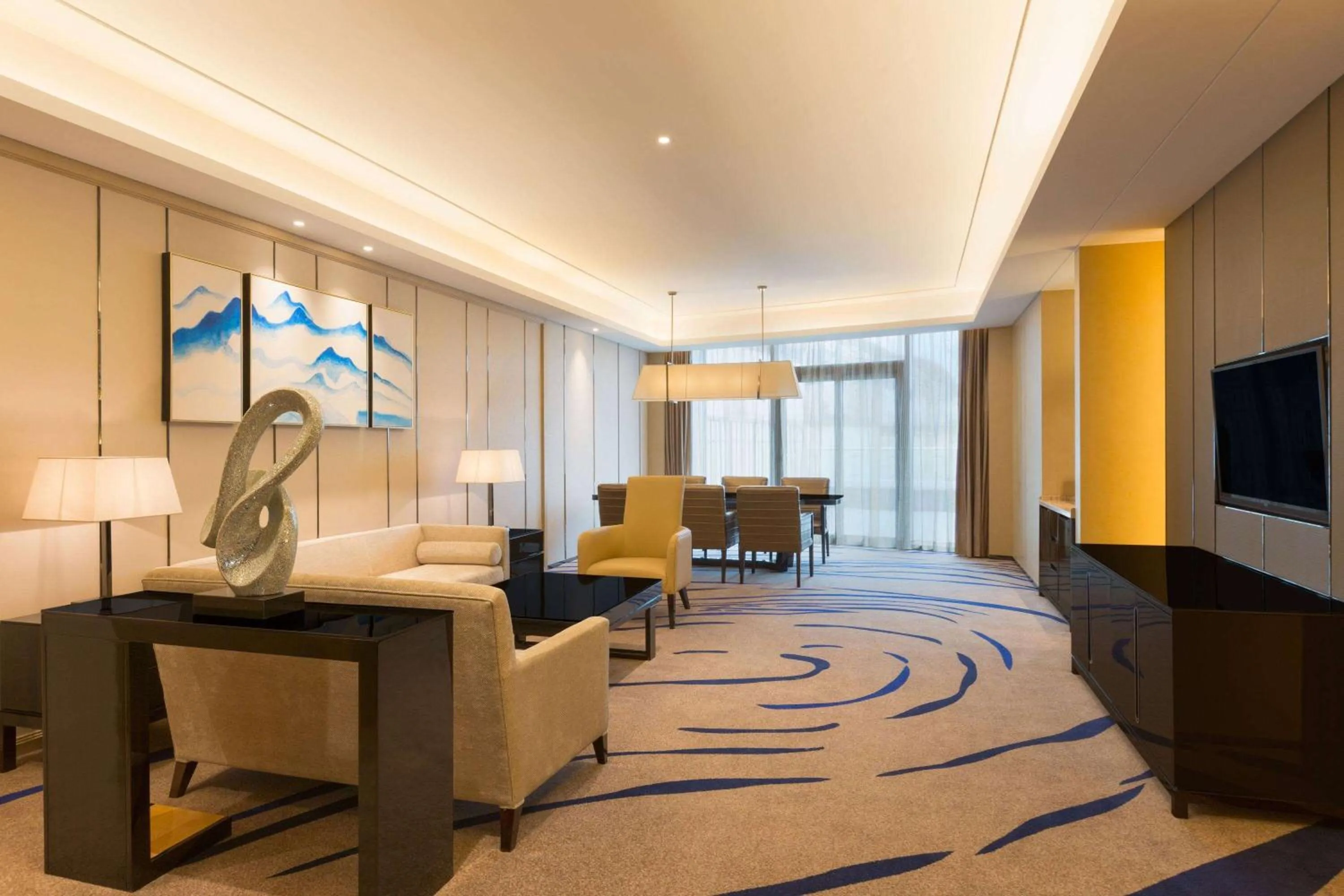 Photo of the whole room in Wyndham Chongqing Yuelai