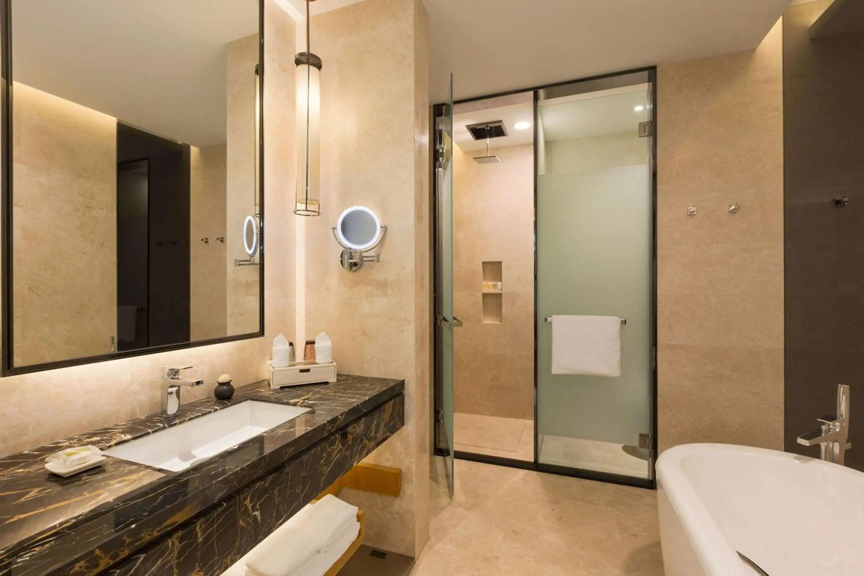 Photo of the whole room in Wyndham Chongqing Yuelai Photo of the whole room in Wyndham Chongqing Yuelai