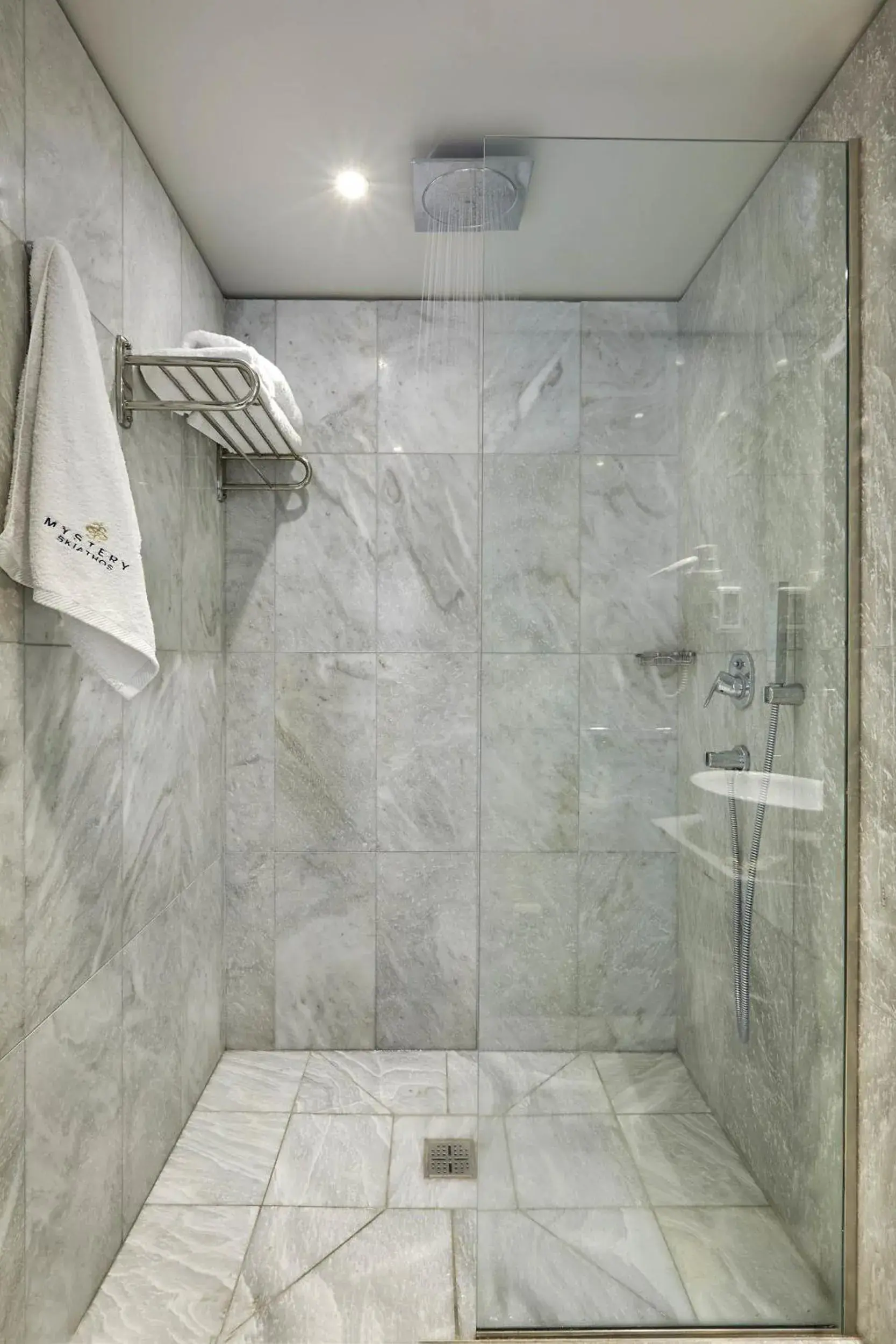 Bathroom in Mystery Skiathos Luxury Residence Bathroom in Mystery Skiathos Luxury Residence