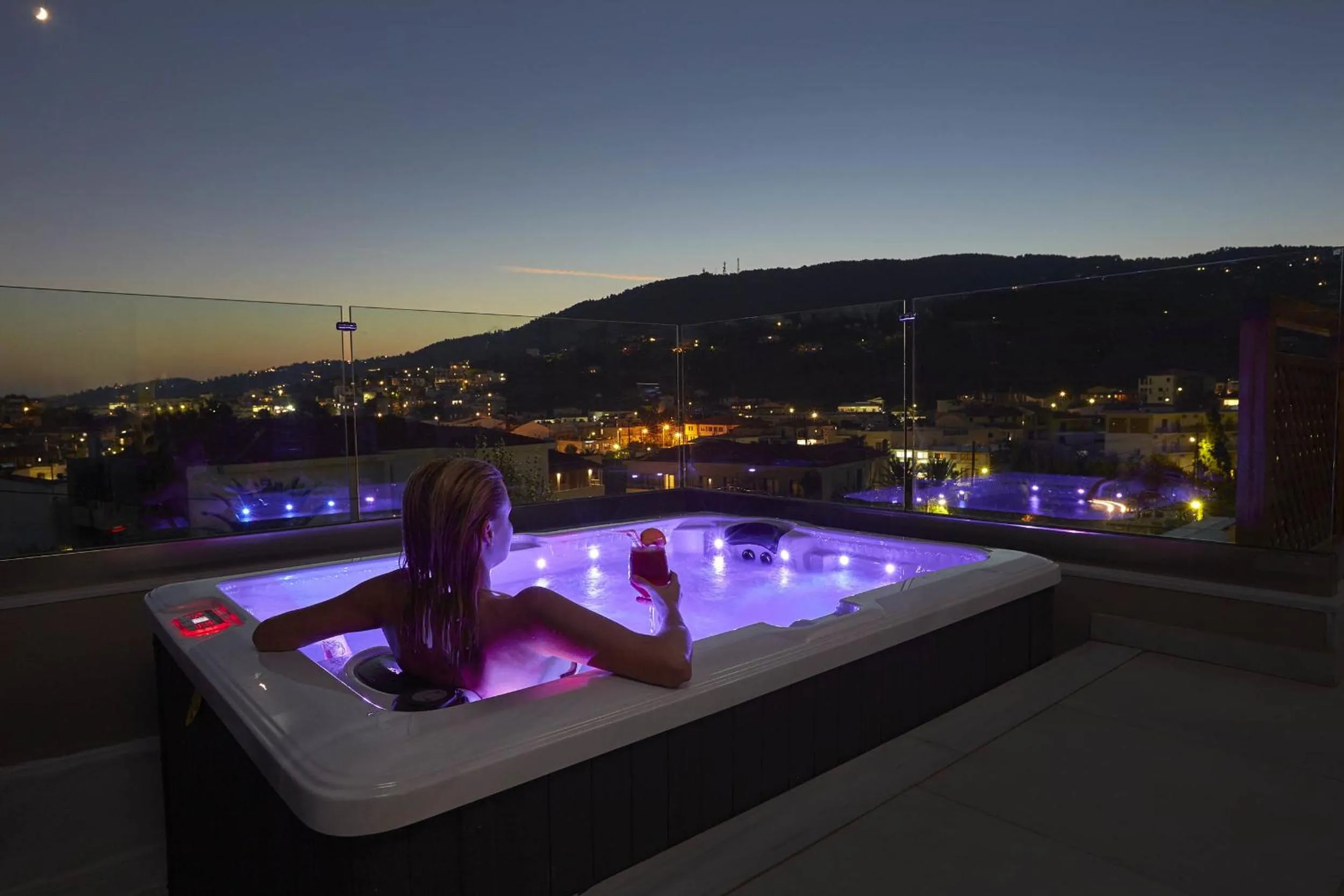 Balcony/Terrace in Mystery Skiathos Luxury Residence