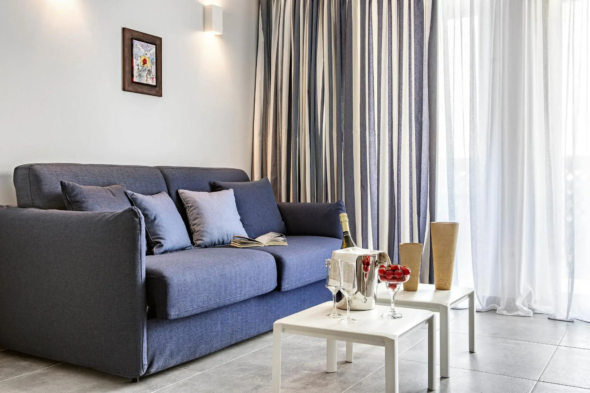 Living room in Mystery Skiathos Luxury Residence Living room in Mystery Skiathos Luxury Residence