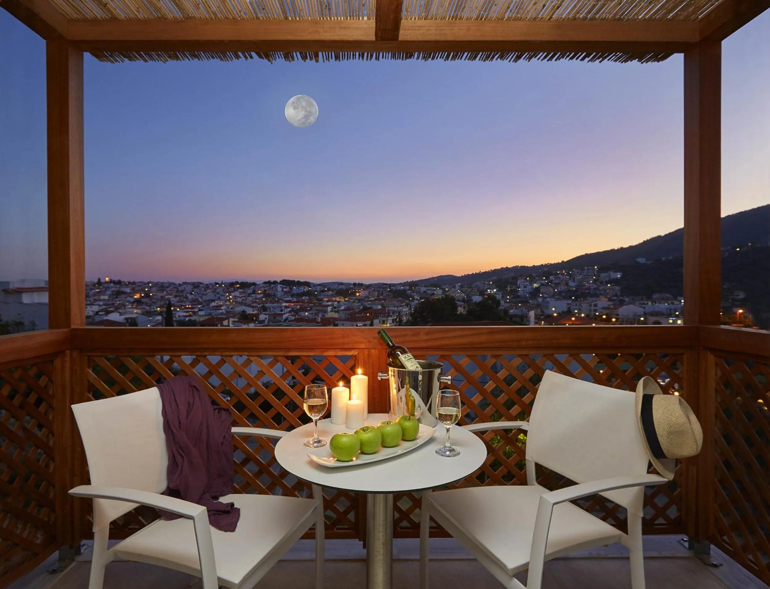 Balcony/Terrace in Mystery Skiathos Luxury Residence