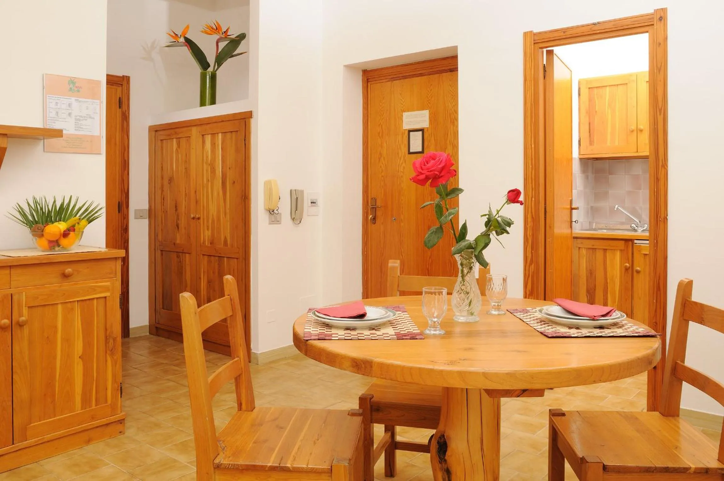 Dining area in Residence Oasis