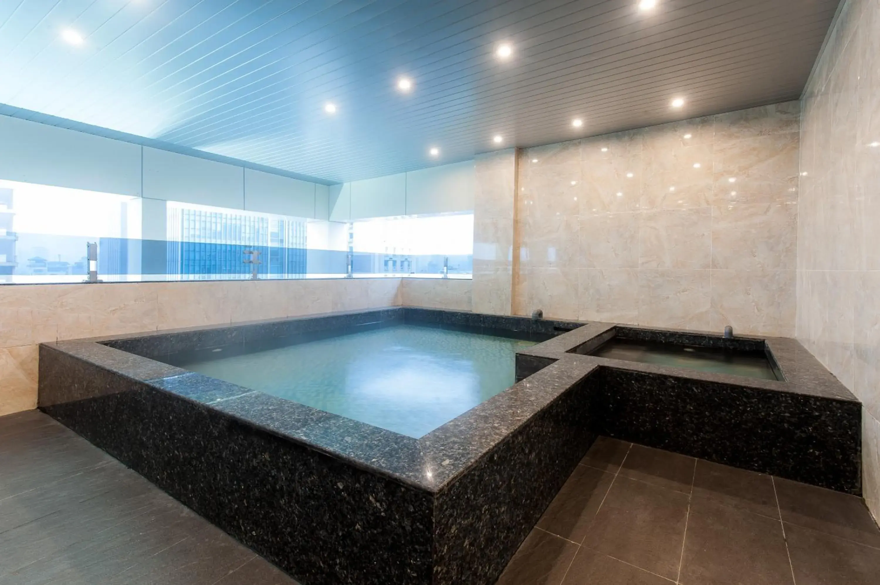 Swimming pool in Sakura Hotel Swimming pool in Sakura Hotel