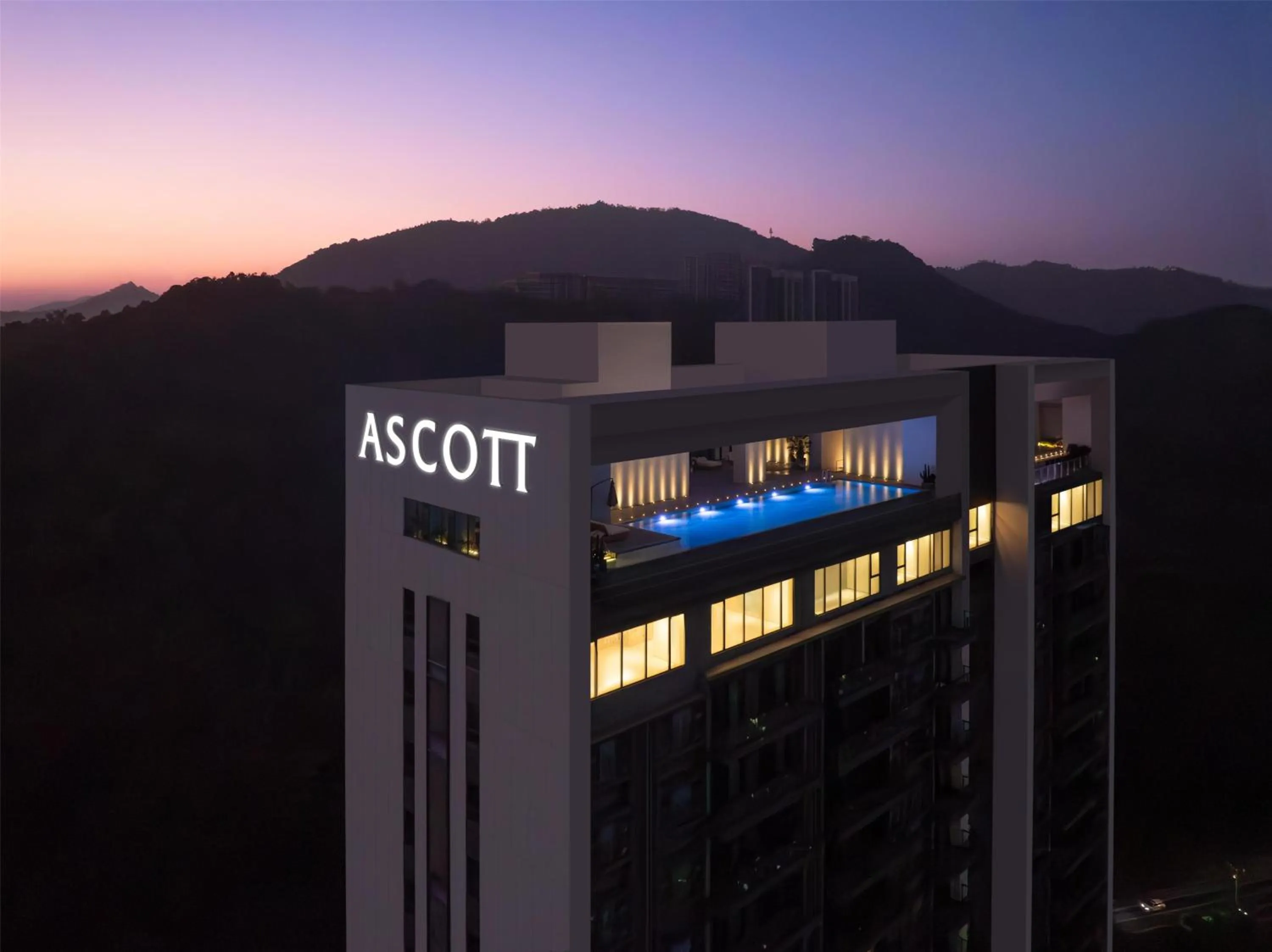 Property building in Ascott Fengyishan Shenzhen