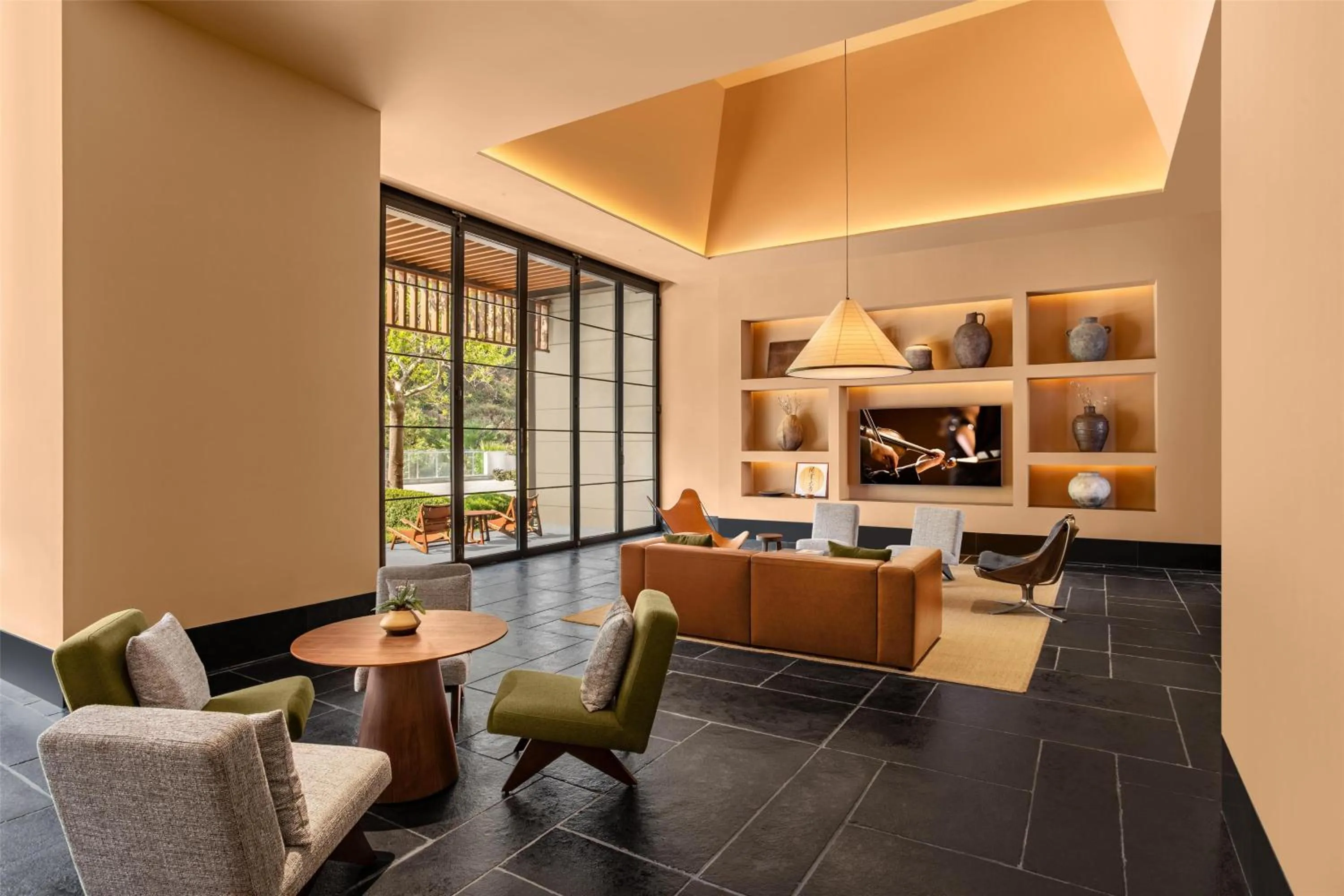 Lounge or bar in Ascott Fengyishan Shenzhen