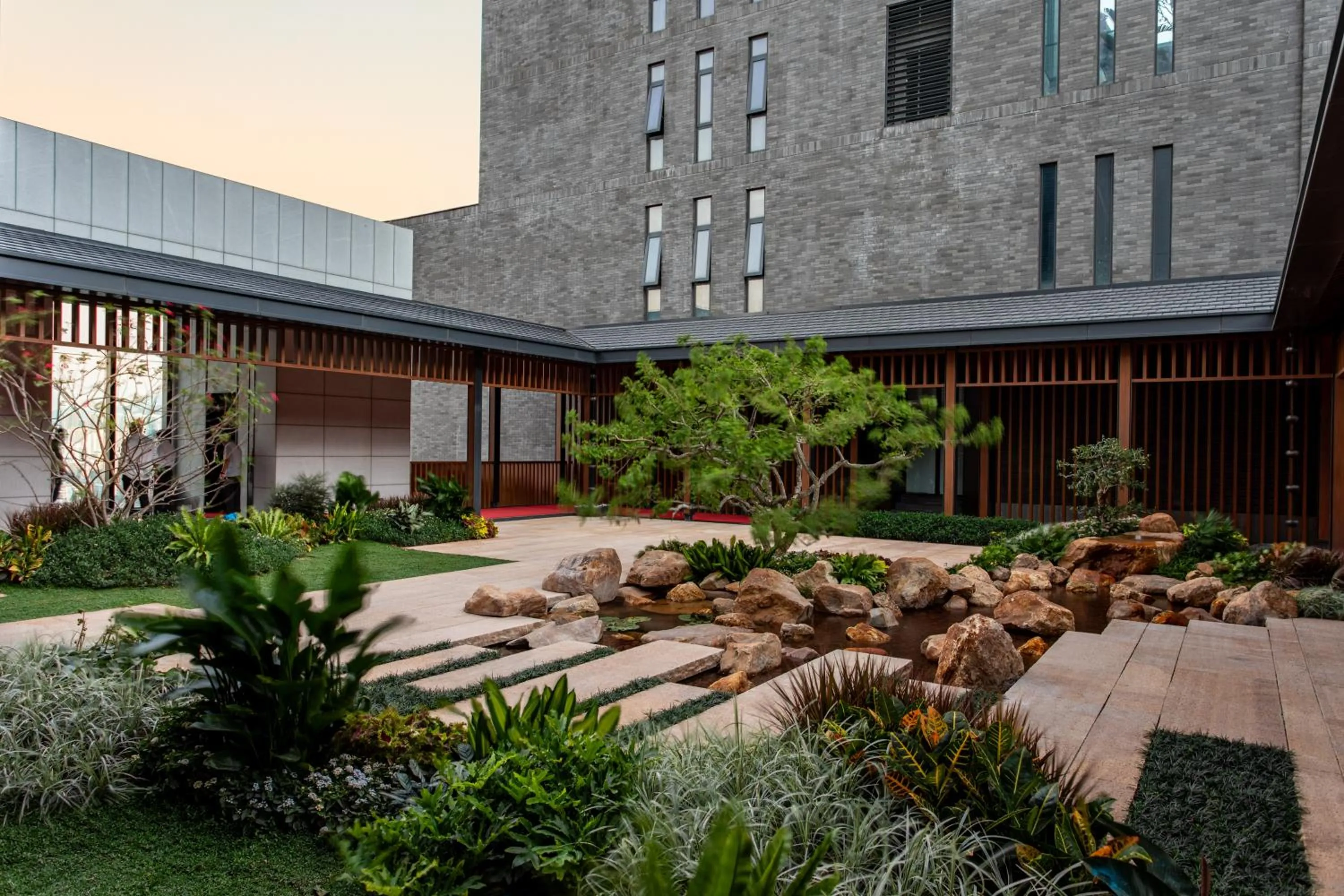 Garden in Ascott Fengyishan Shenzhen