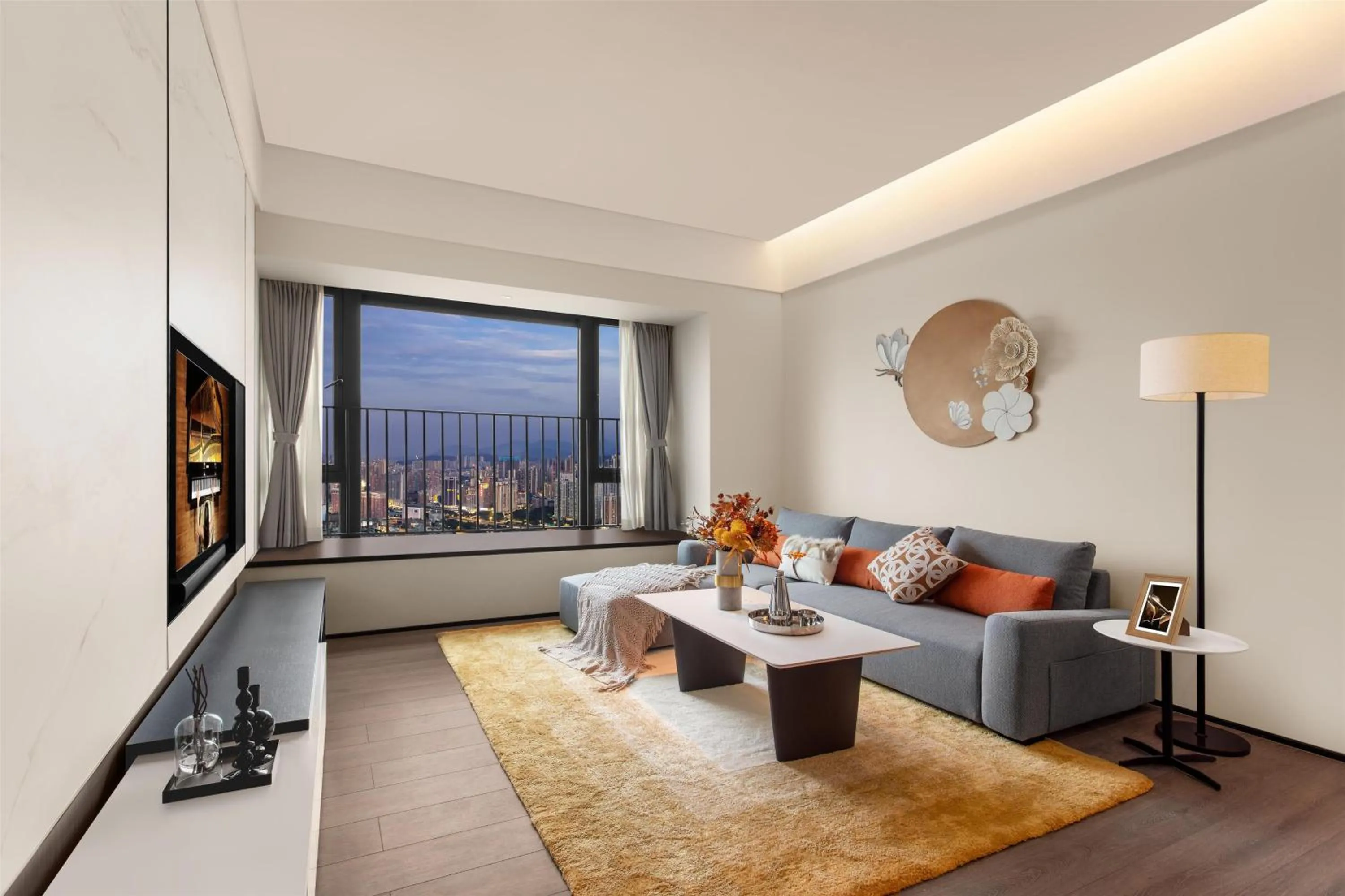 Bedroom in Ascott Fengyishan Shenzhen