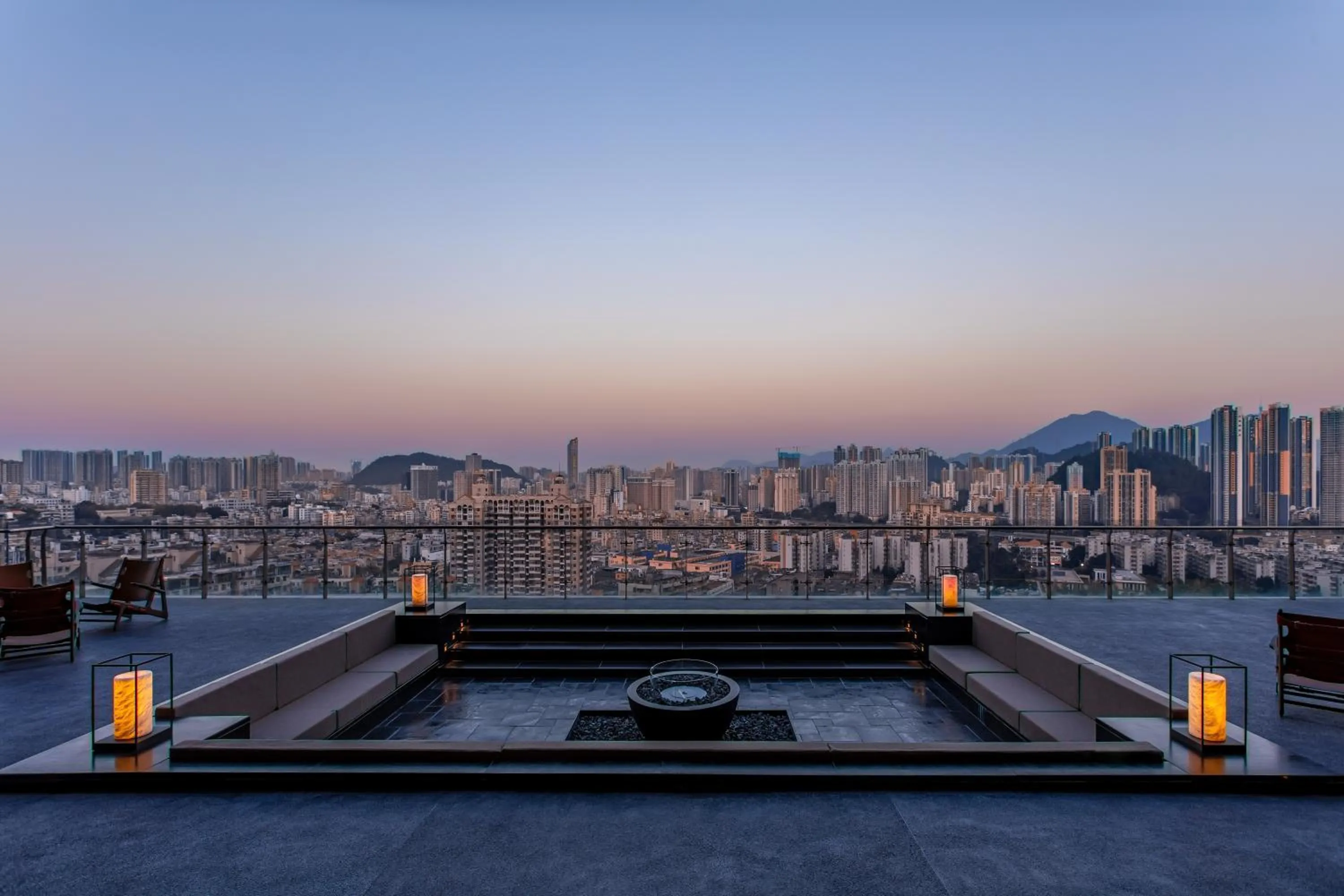 City view in Ascott Fengyishan Shenzhen