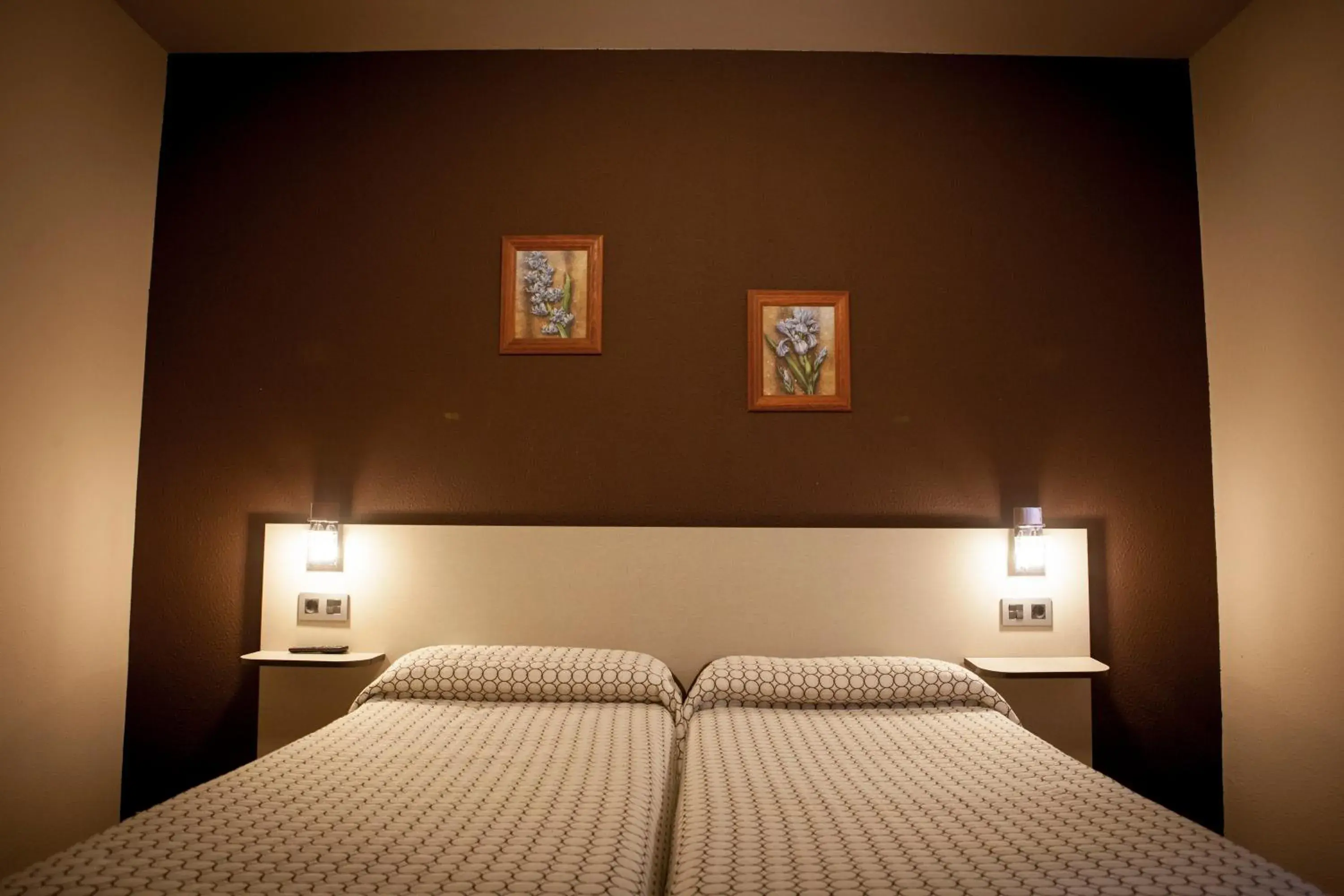 Twin Room in Pensión Ametzagaña Twin Room in Pensión Ametzagaña