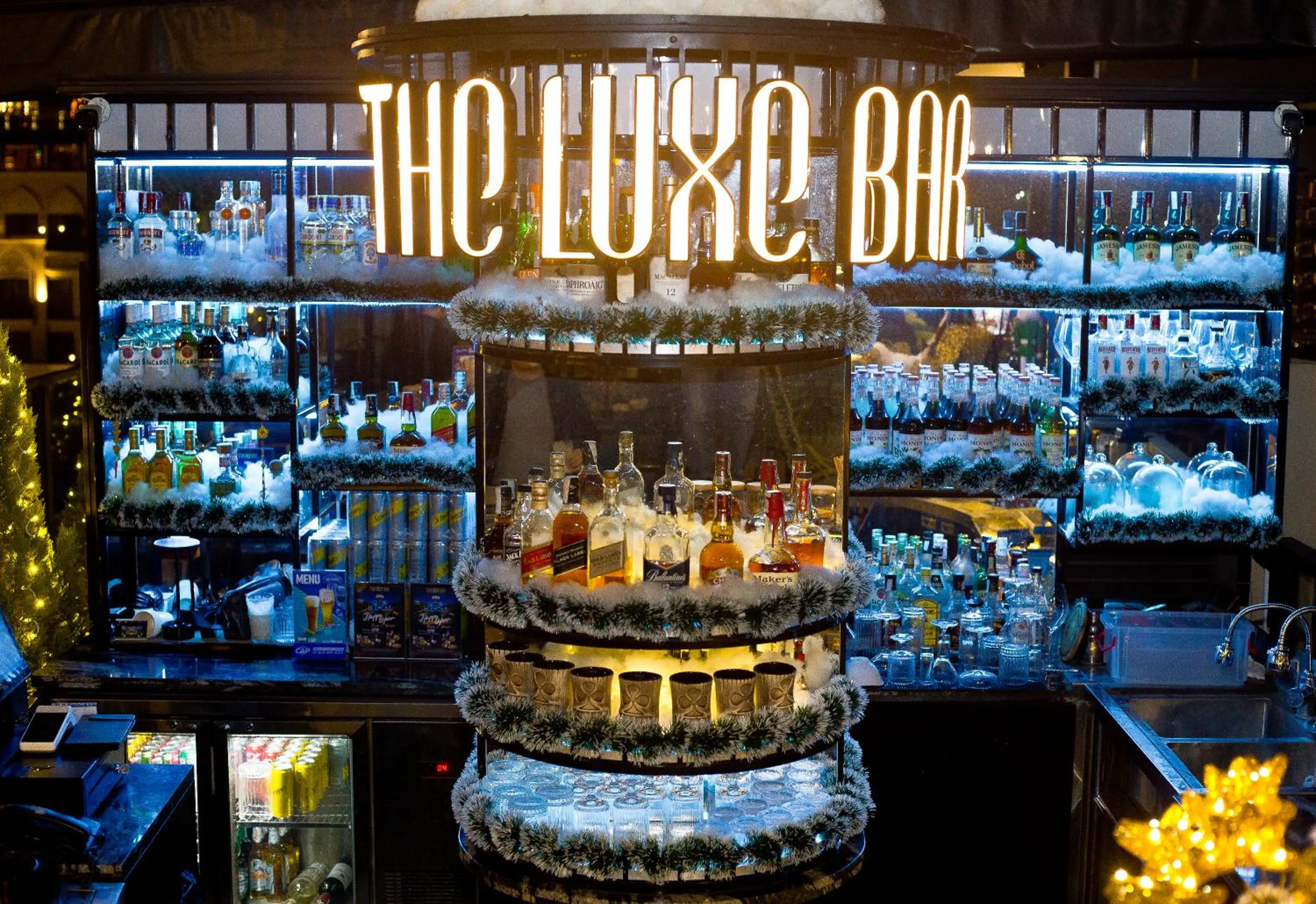 Decorative detail in Le Premier Hotel & Rooftop Bar