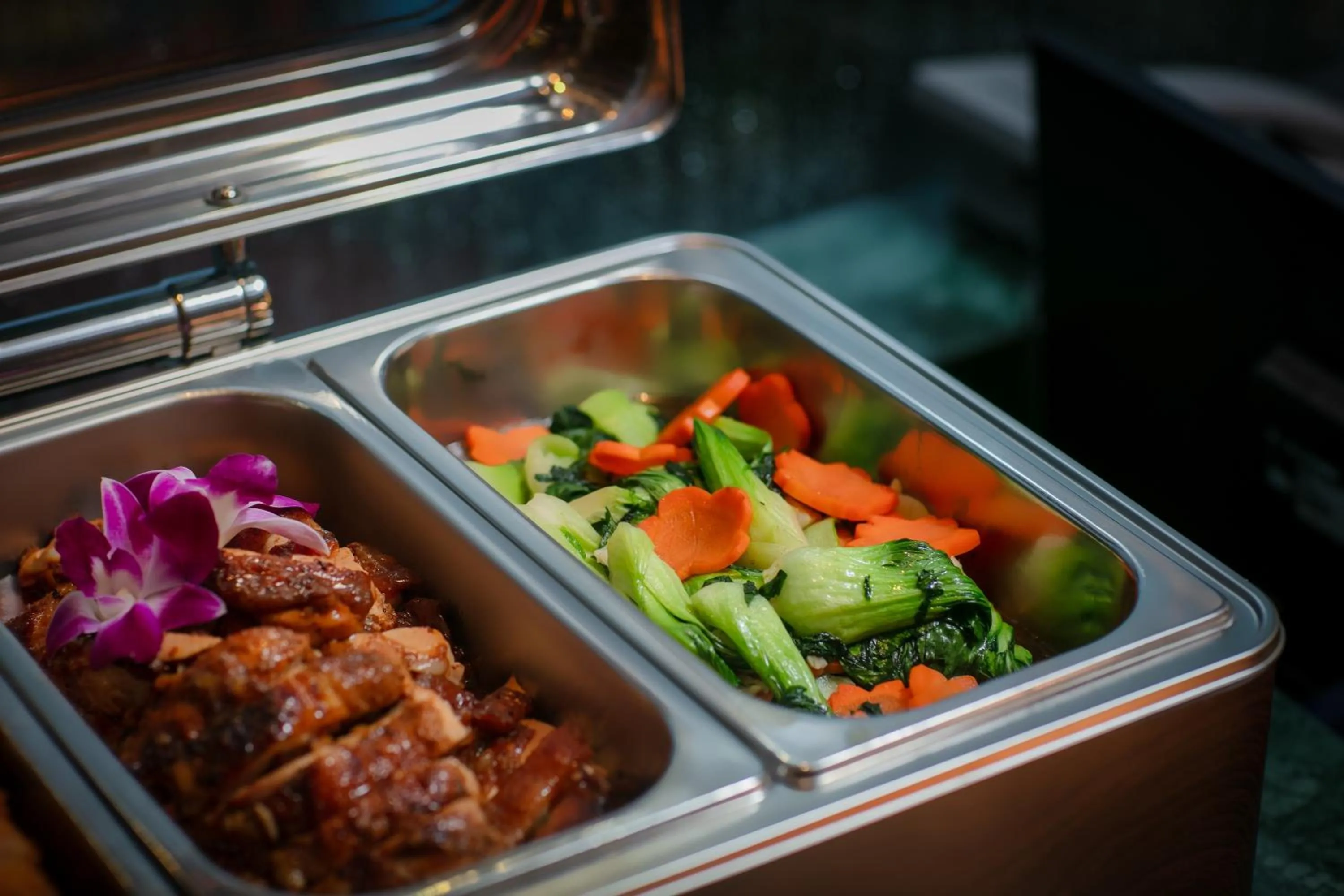 Food in Le Premier Hotel & Rooftop Bar