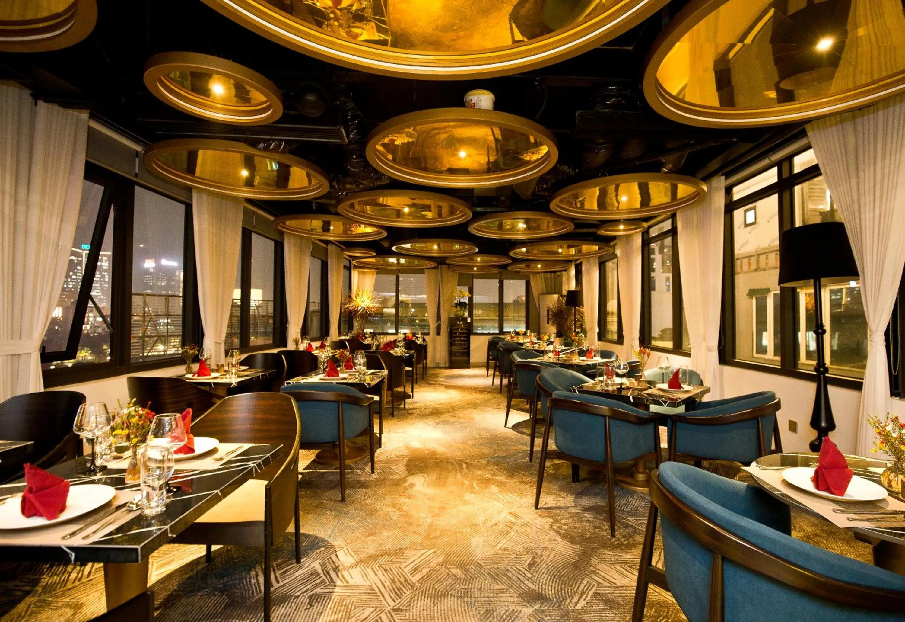 Decorative detail in Le Premier Hotel & Rooftop Bar