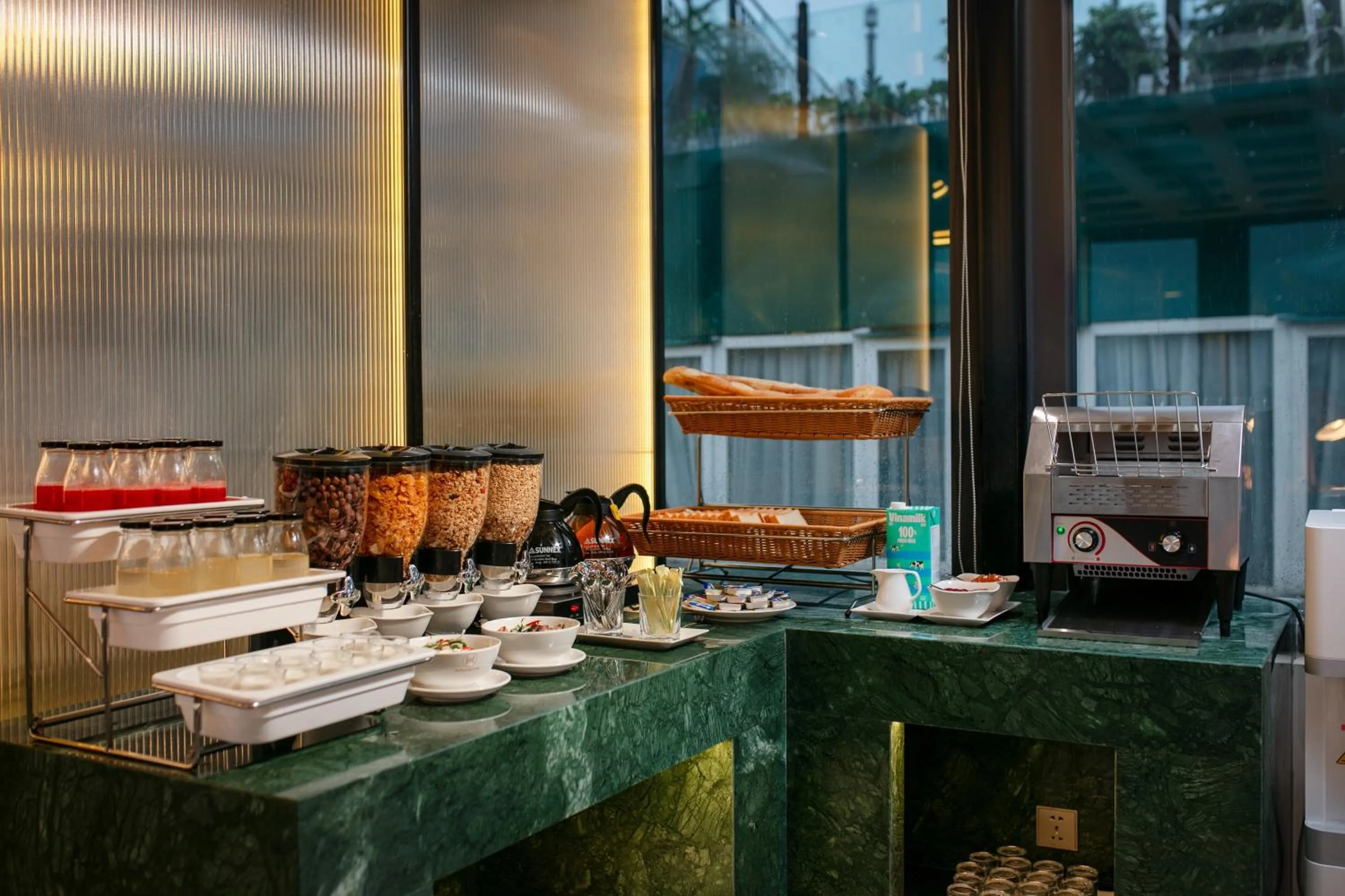 Food in Le Premier Hotel & Rooftop Bar