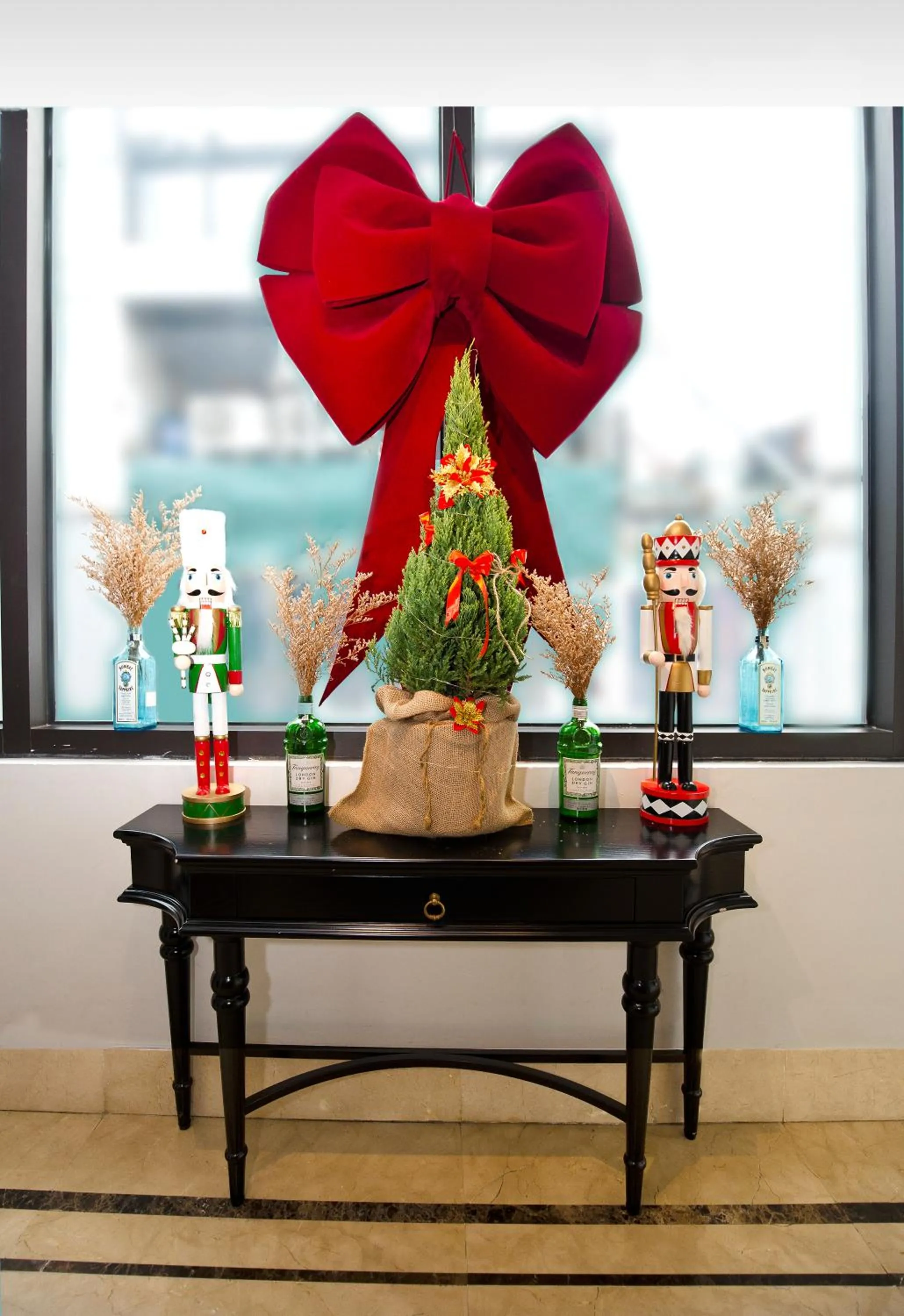 Decorative detail in Le Premier Hotel & Rooftop Bar