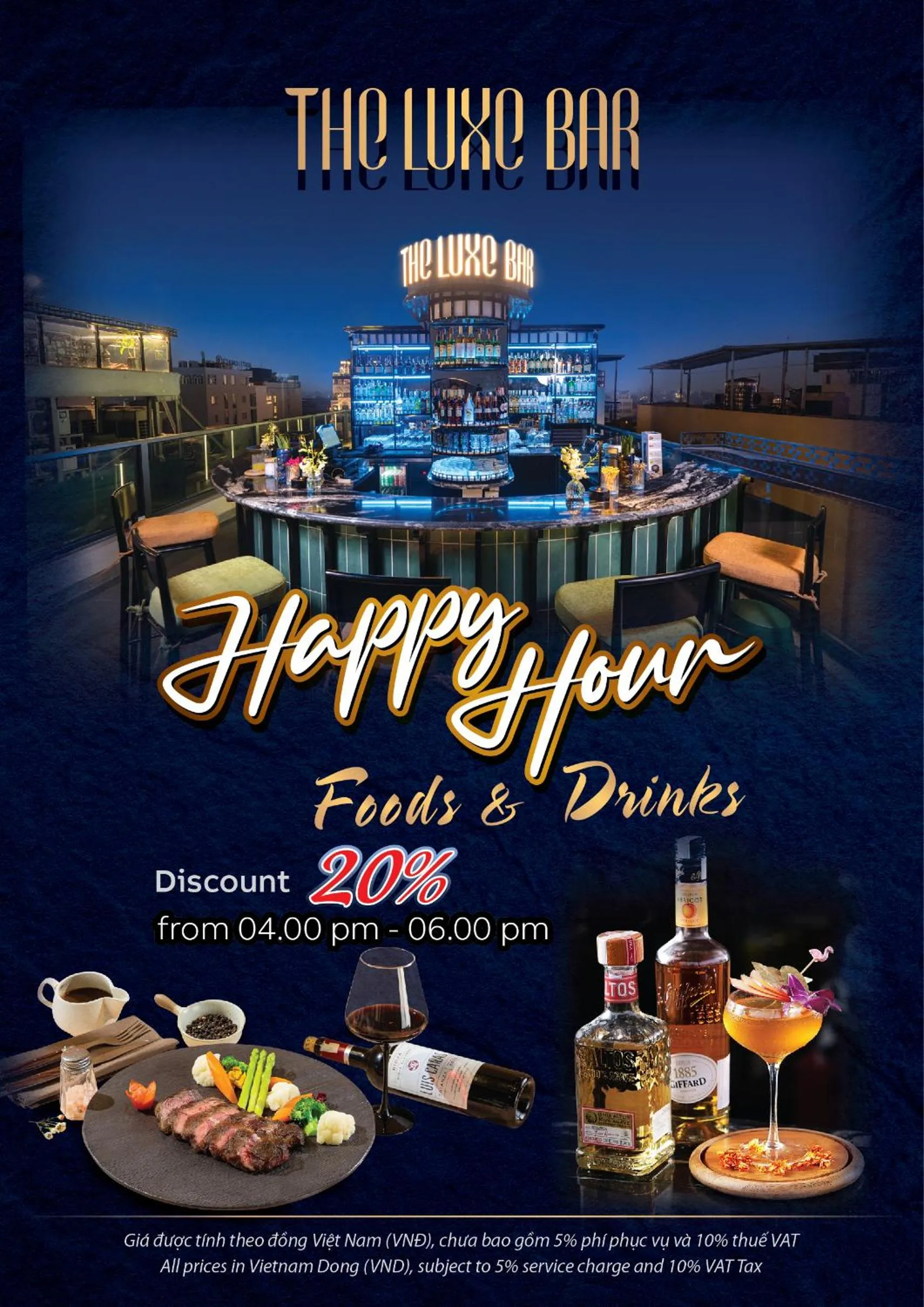 Lounge or bar in Le Premier Hotel & Rooftop Bar