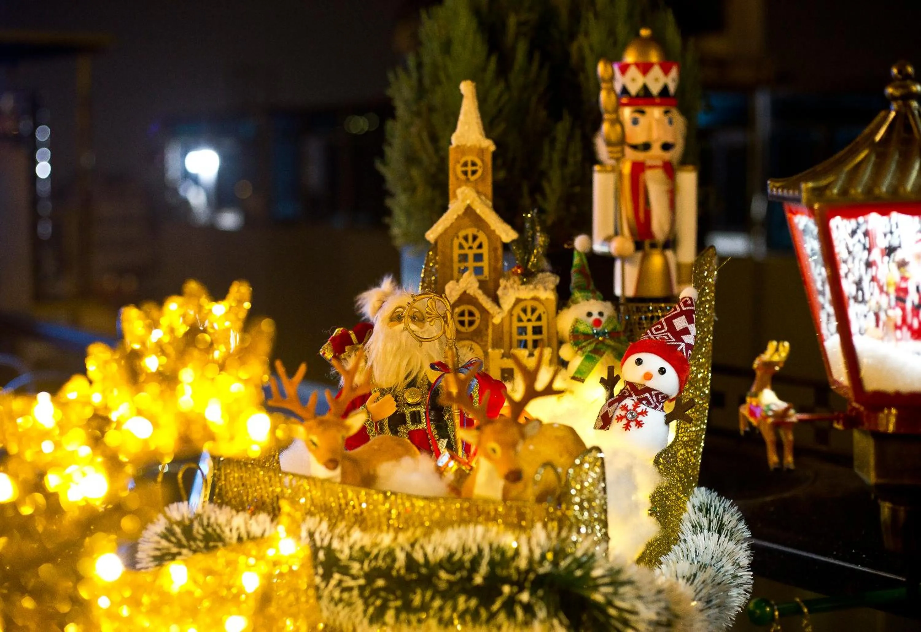 Decorative detail in Le Premier Hotel & Rooftop Bar