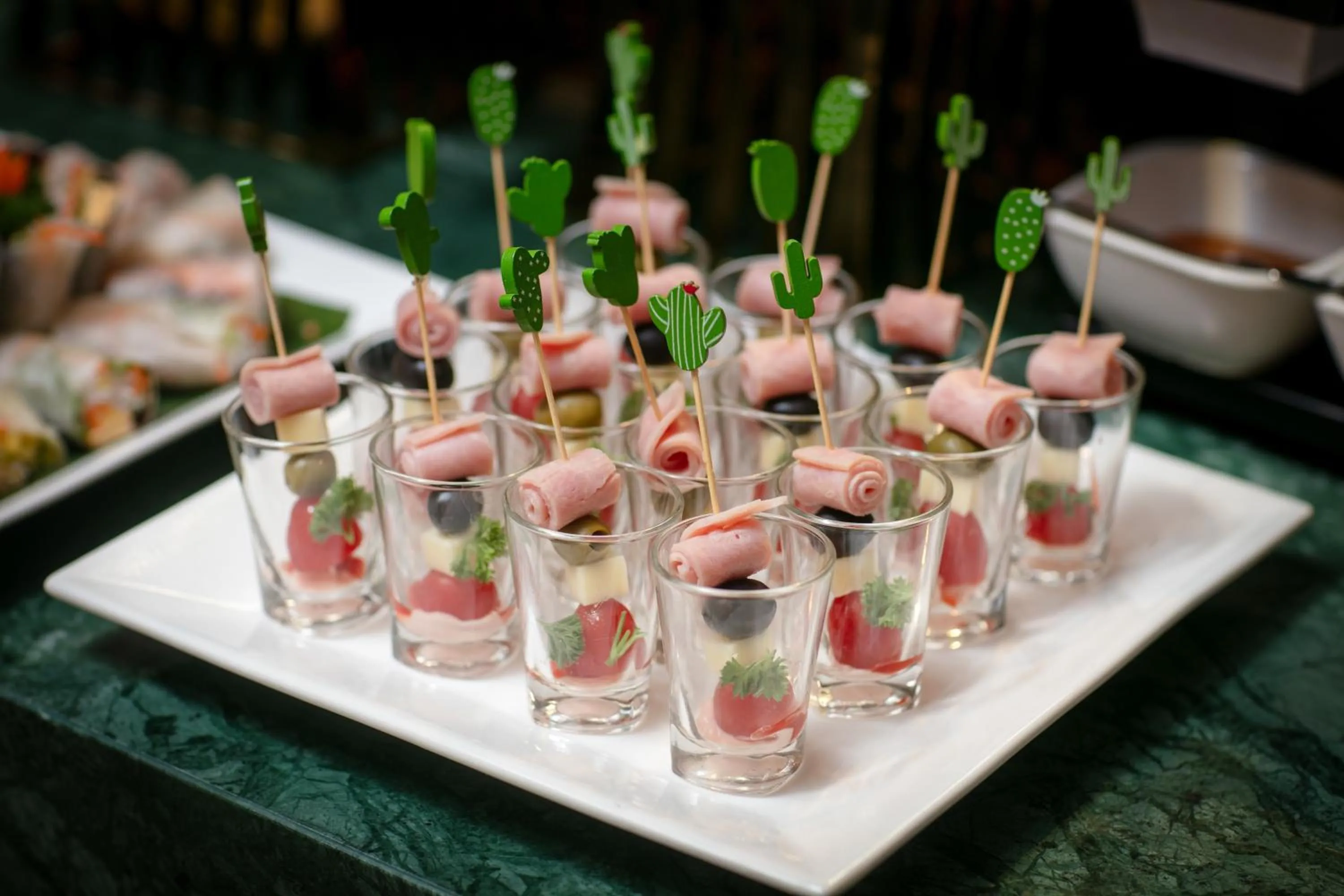 Food in Le Premier Hotel & Rooftop Bar