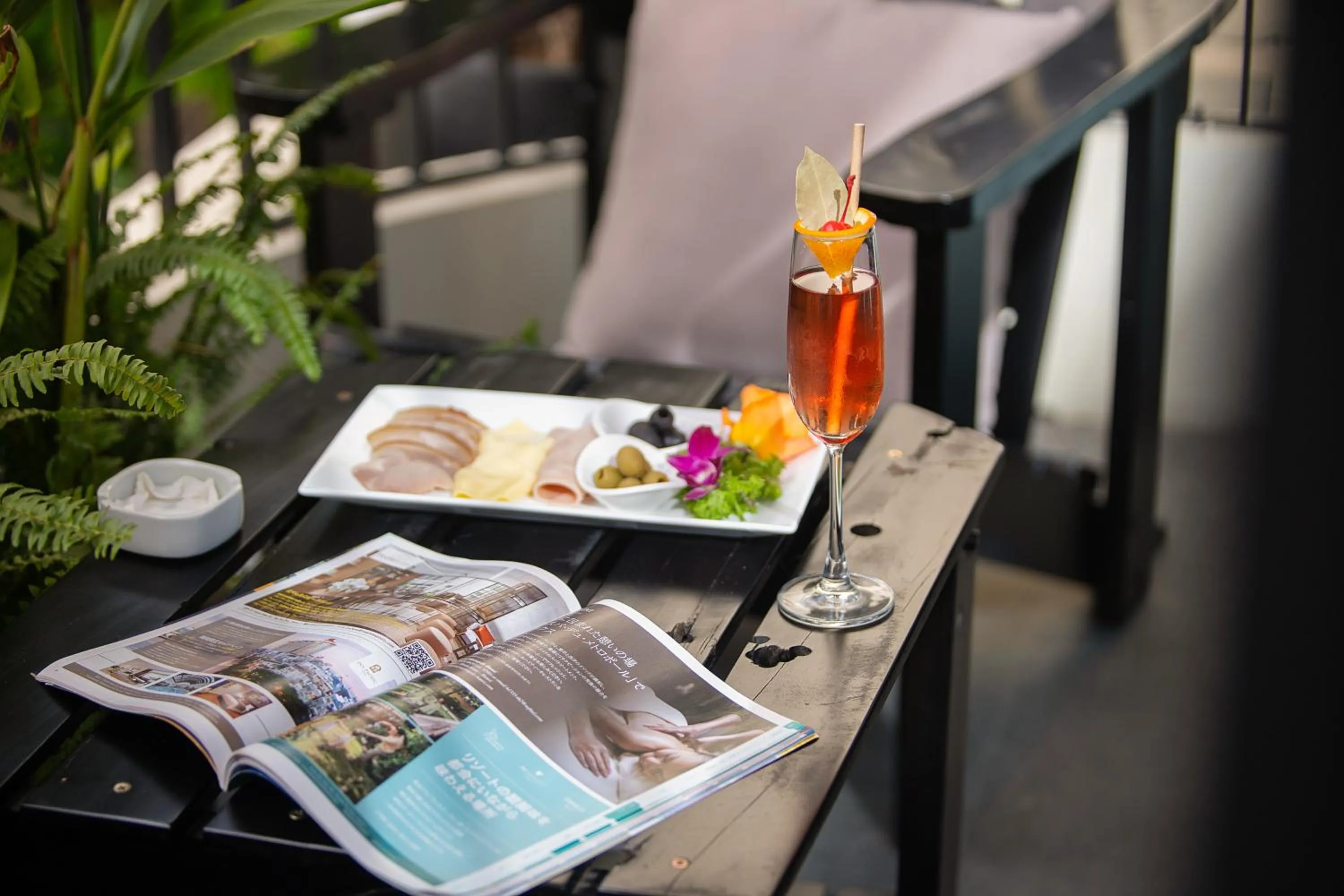 Balcony/Terrace in Le Premier Hotel & Rooftop Bar