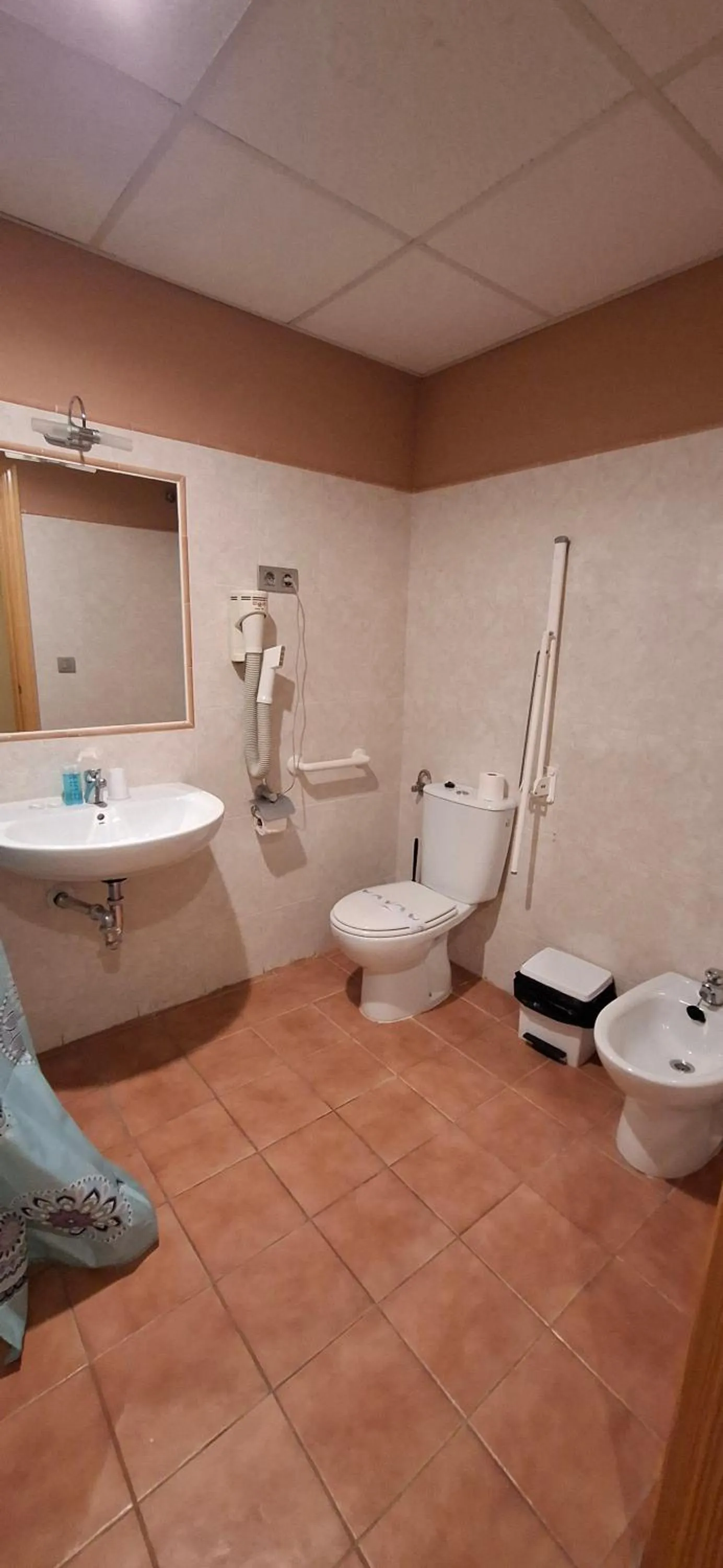 Bathroom in Hotel Villa de Estercuel