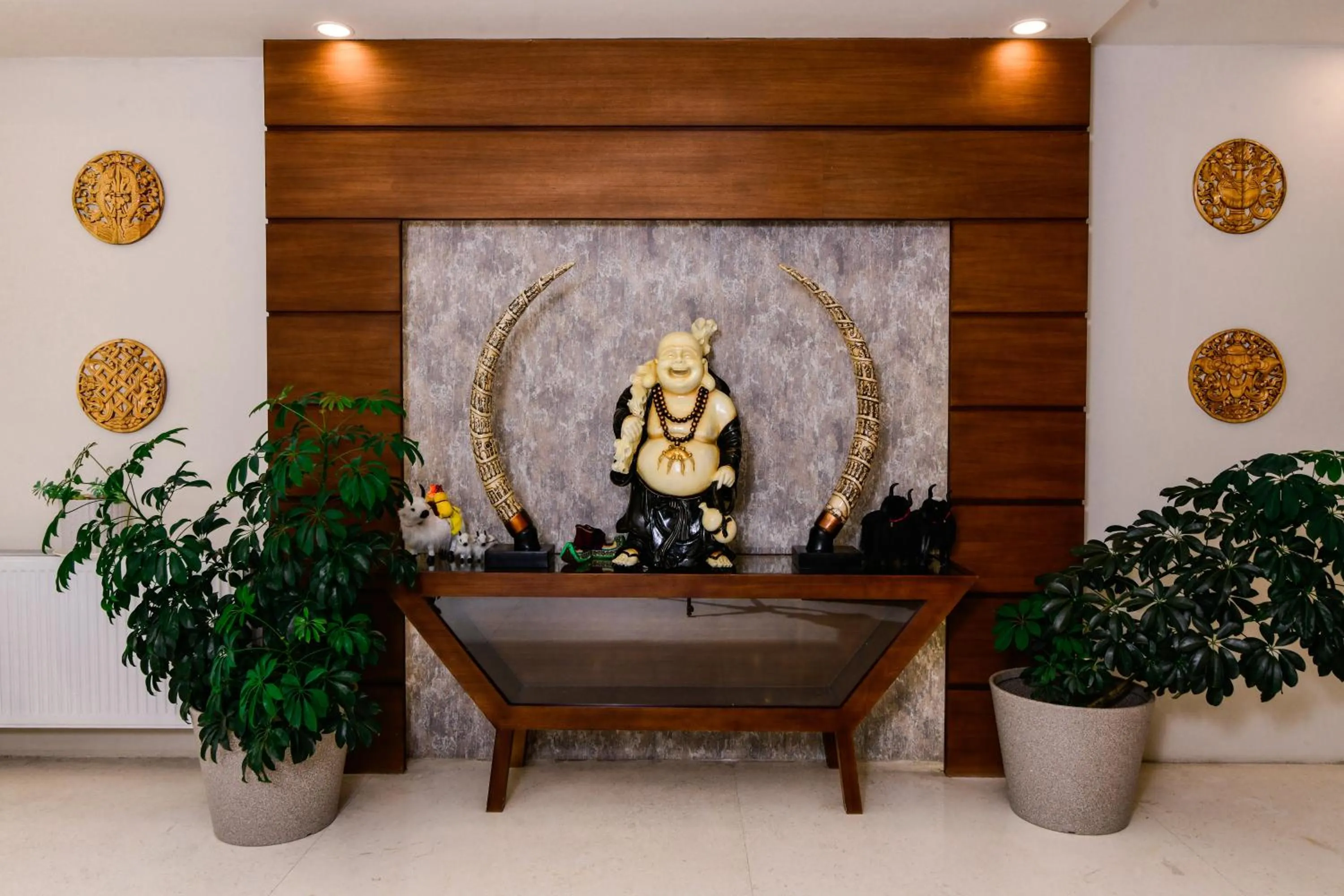 Decorative detail in Tsokar Retreat