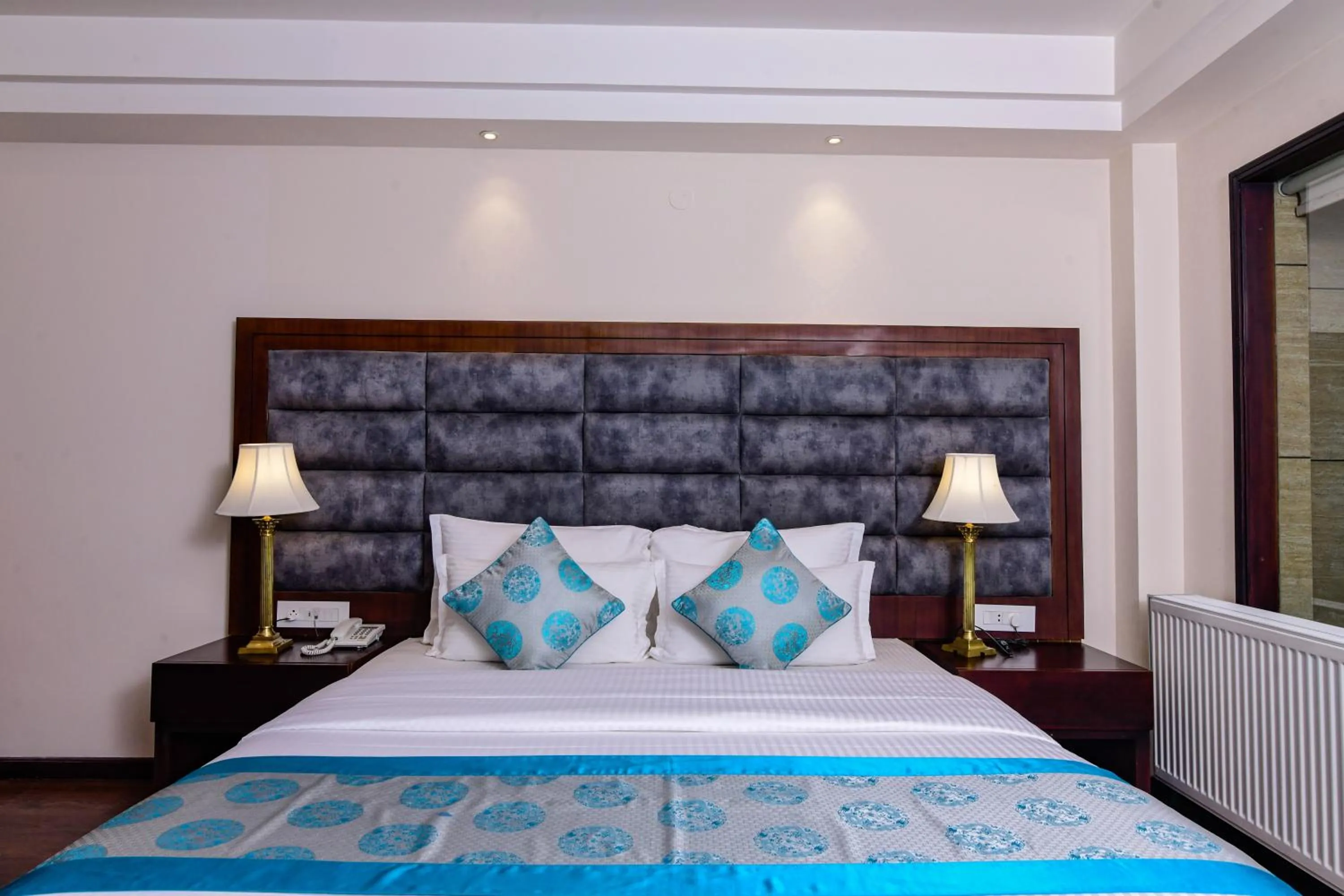 Bed in Tsokar Retreat