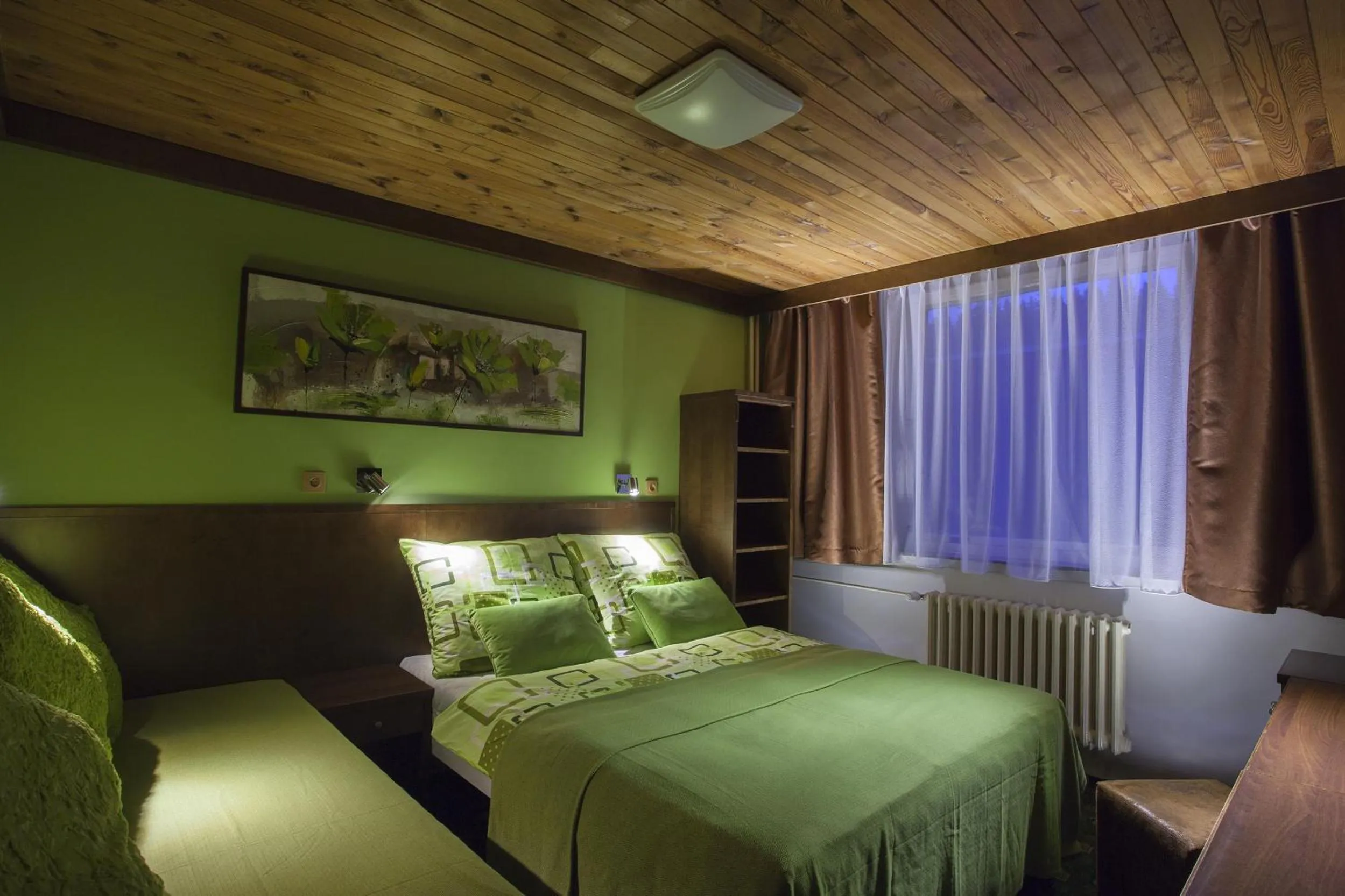 Photo of the whole room, Bed in Hotel Tetřeví Boudy