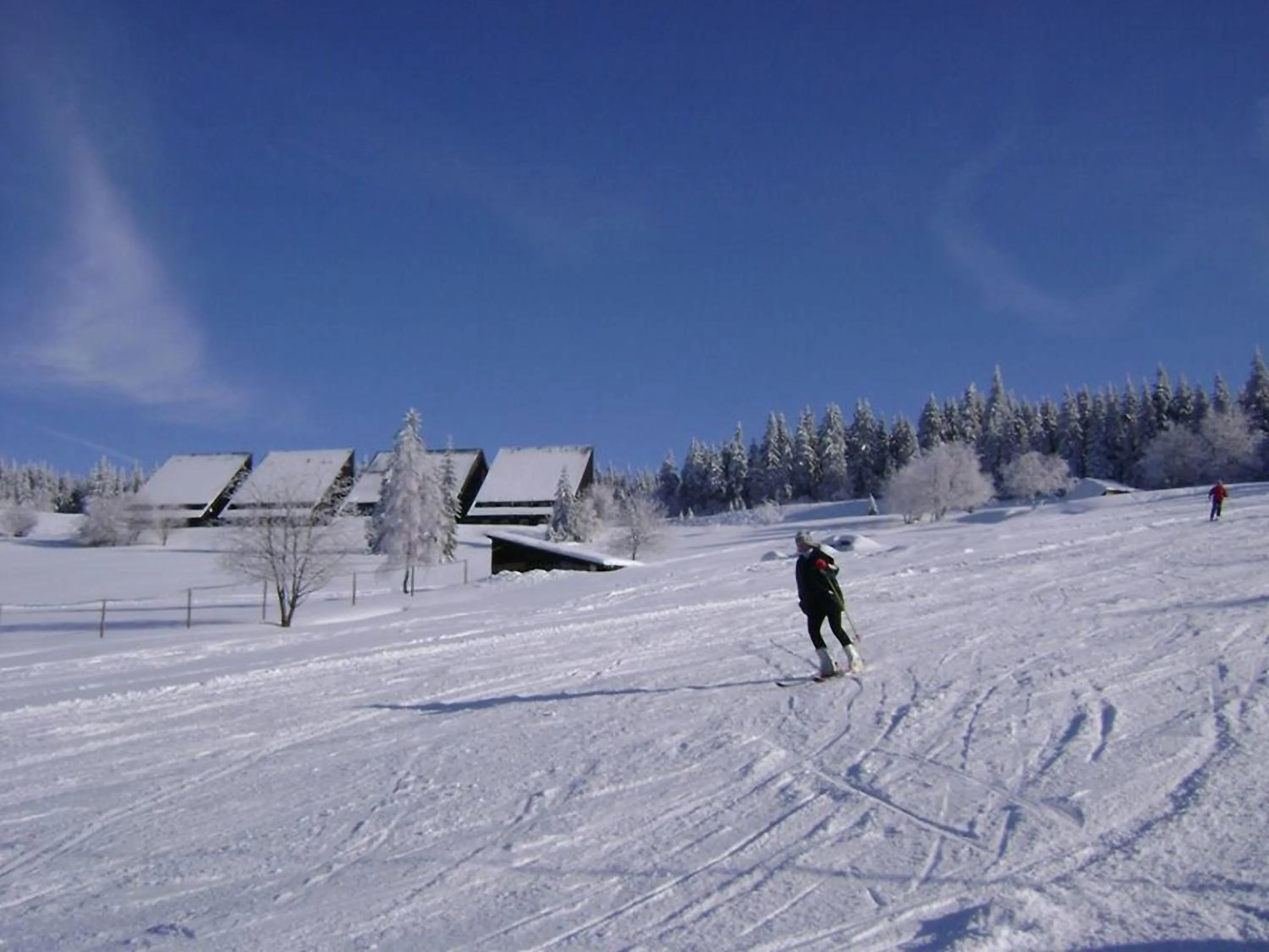 Skiing in Hotel Tetřeví Boudy