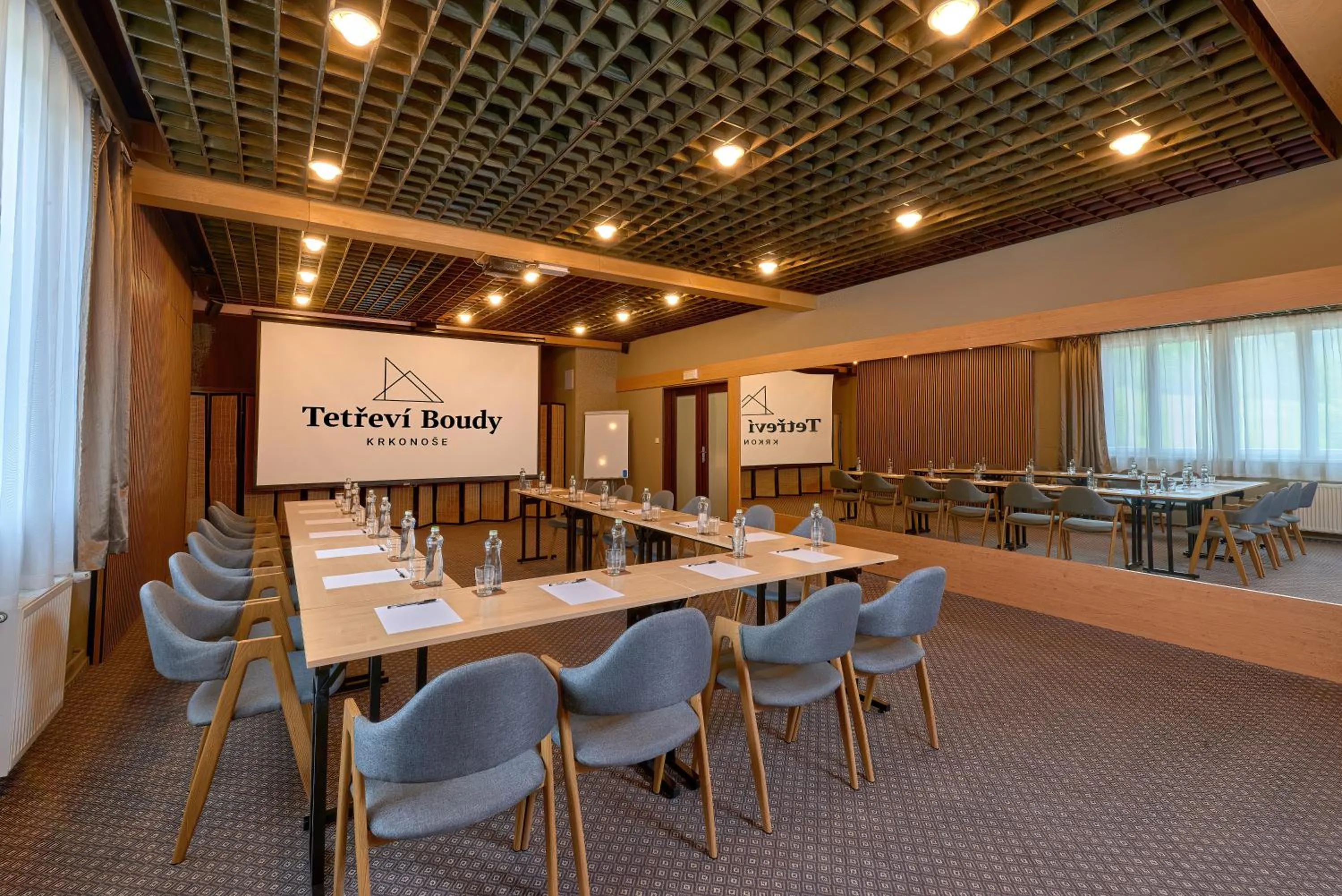 Meeting/conference room in Hotel Tetřeví Boudy