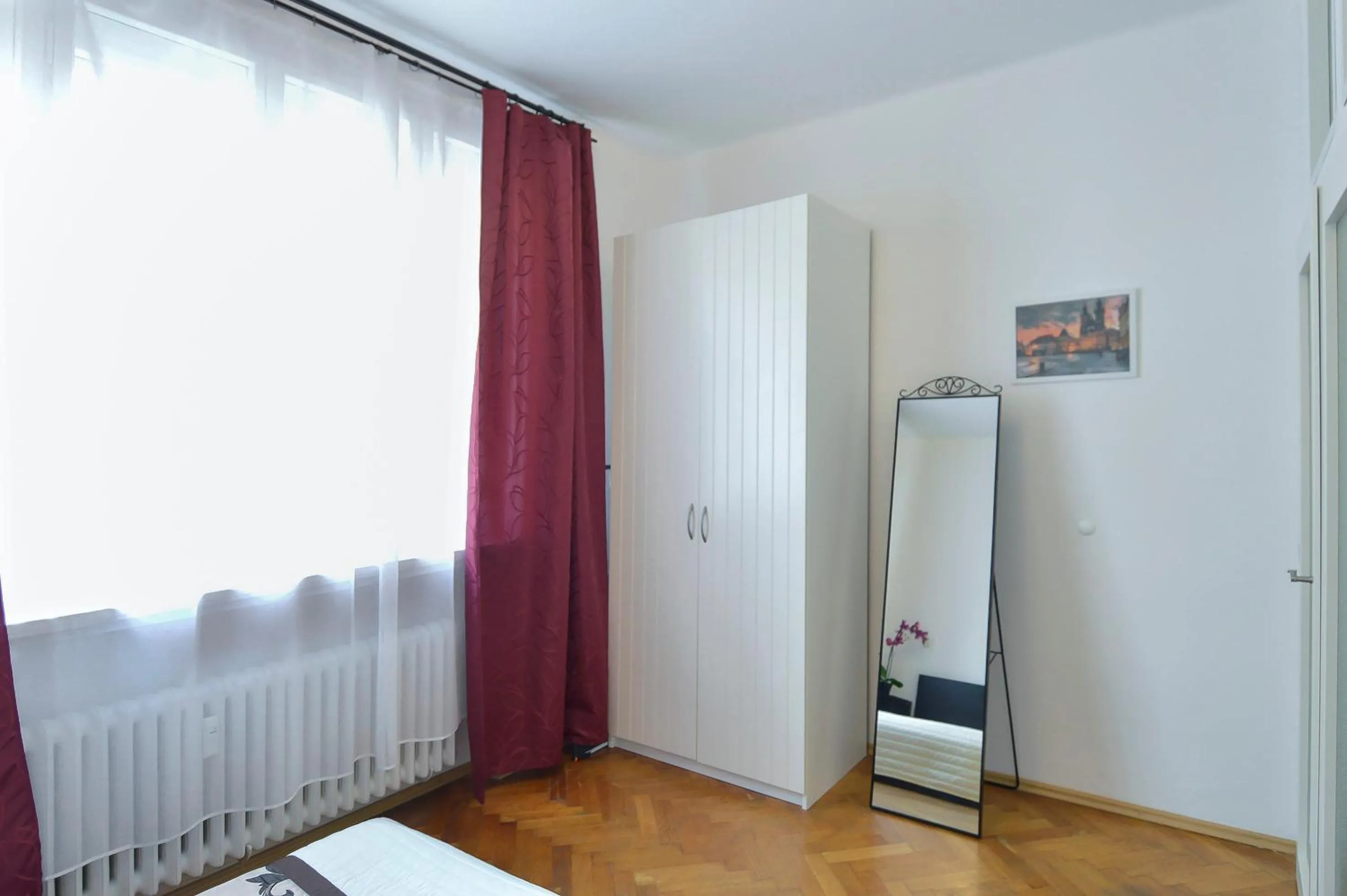 Bed in Modern Apartment Navrátilova II