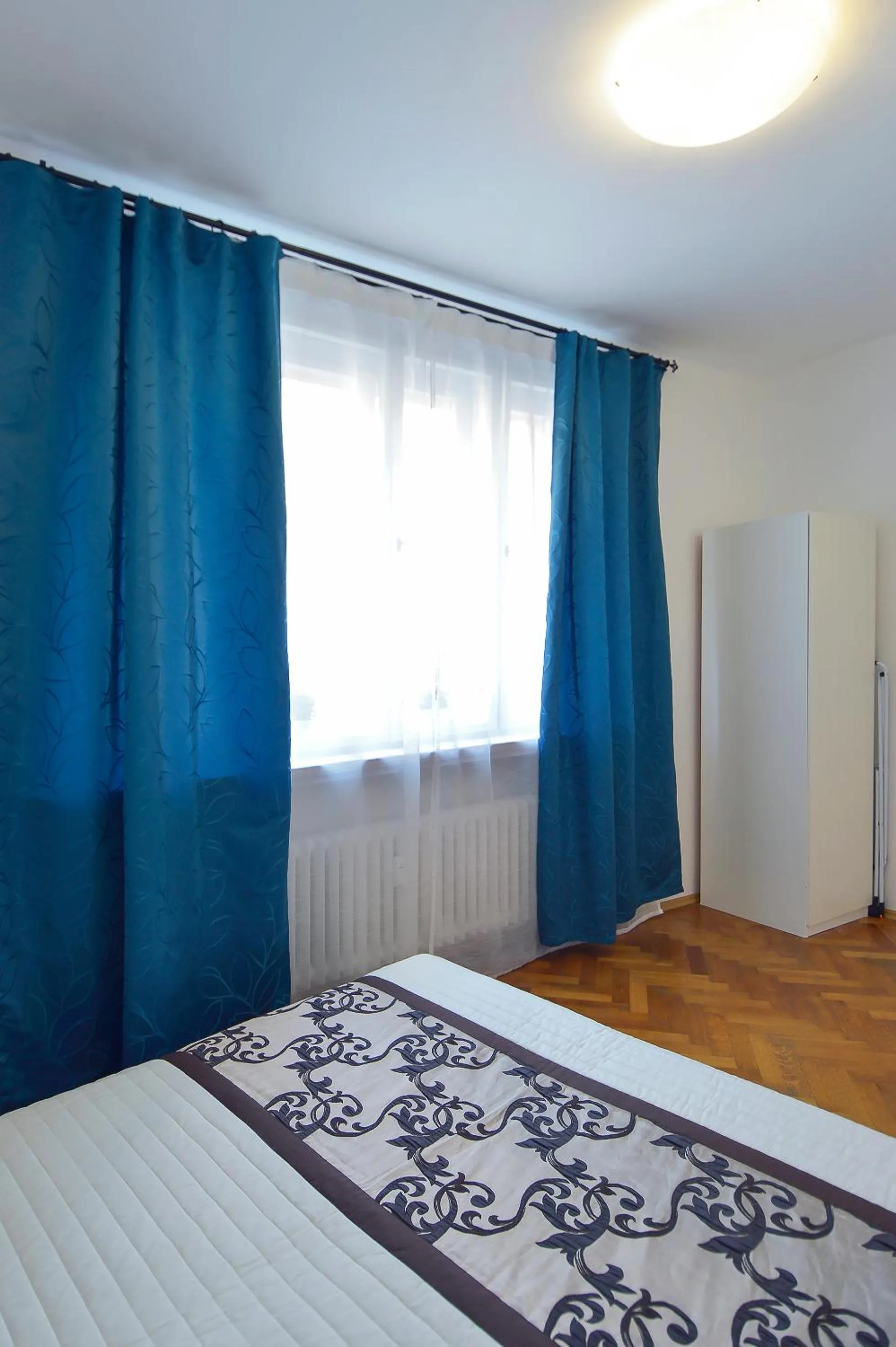 Bed in Modern Apartment Navrátilova II
