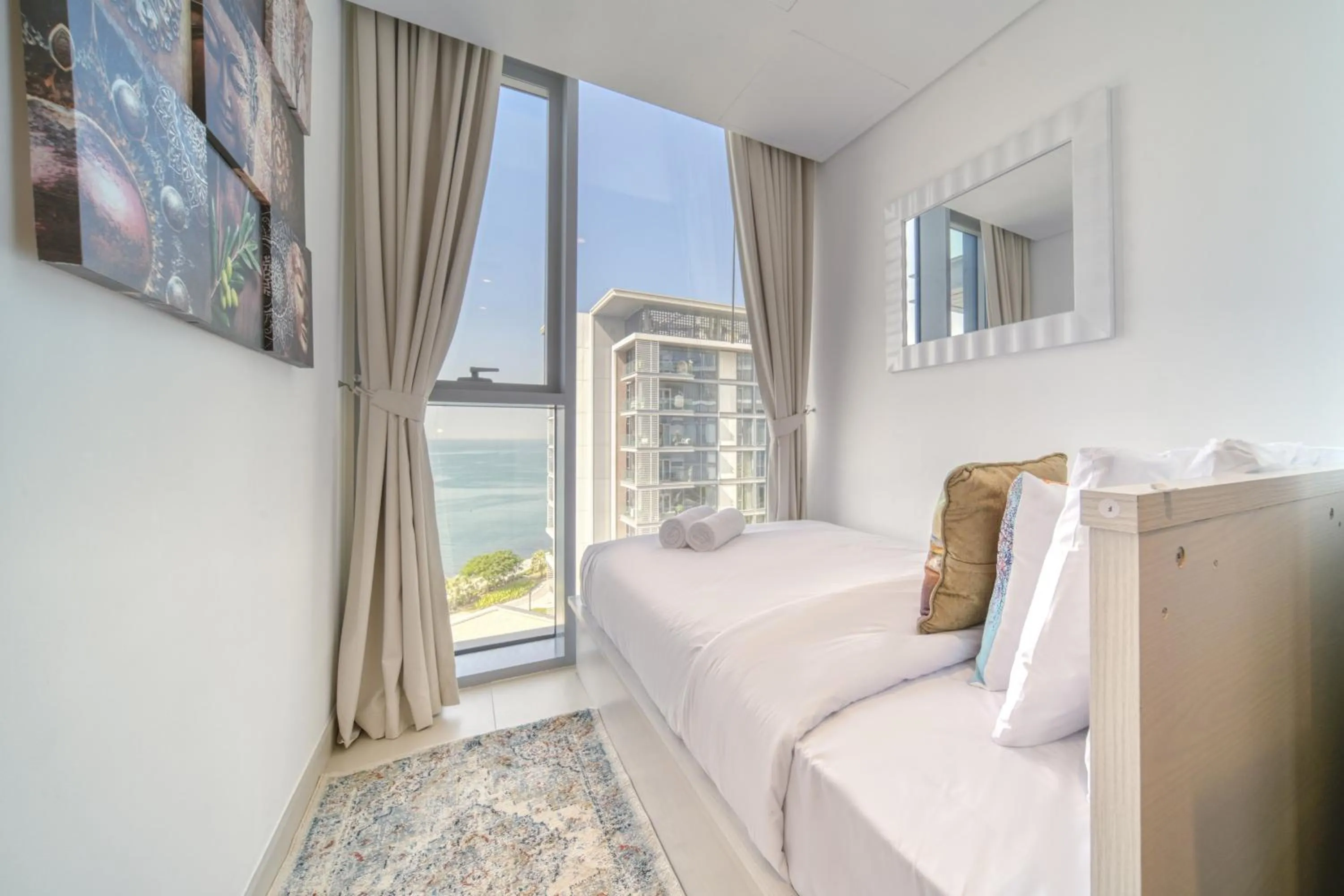 Bedroom, Bed in Shadow Of The Sun by Lagom