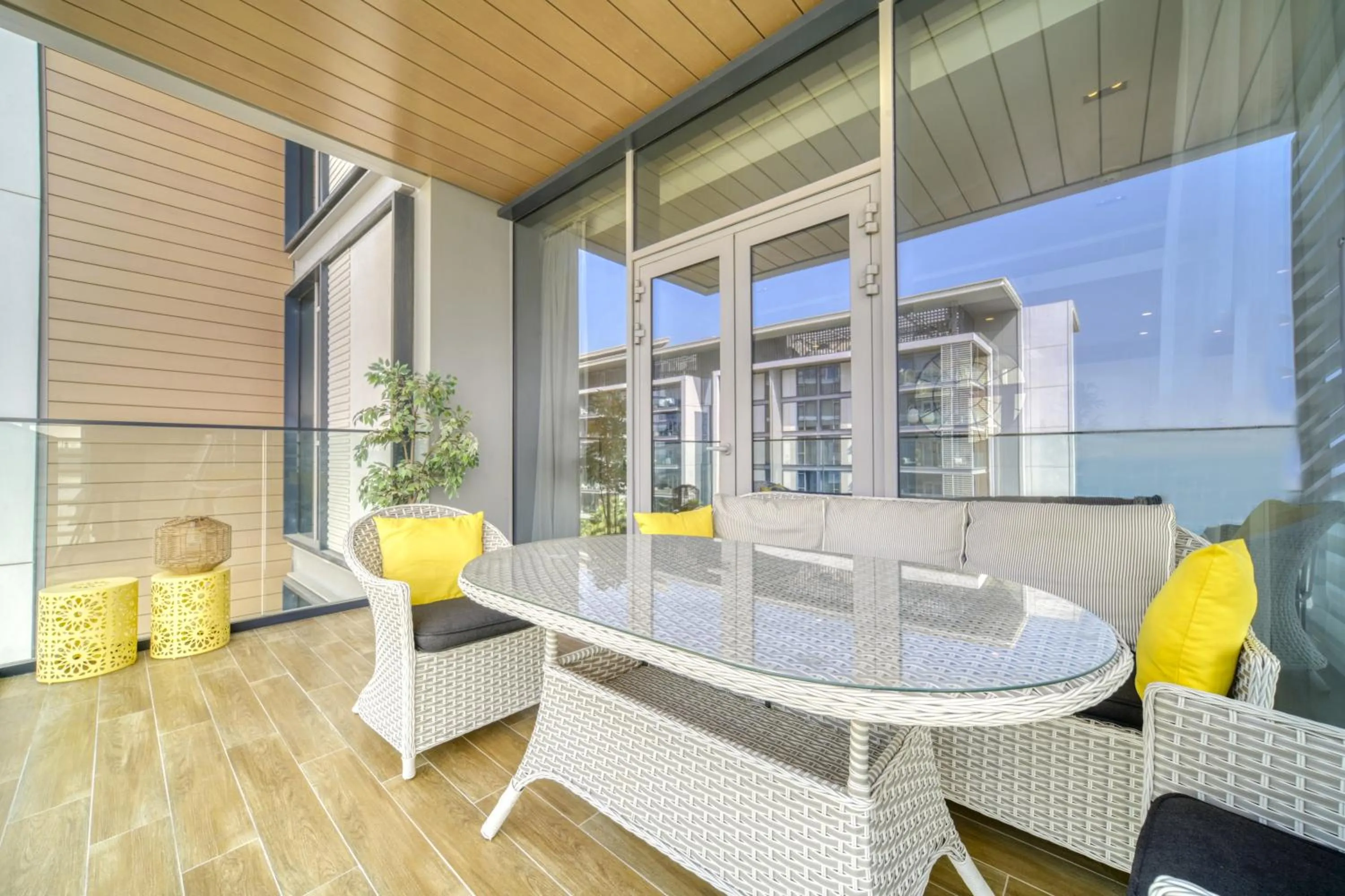 Seating area in Shadow Of The Sun by Lagom