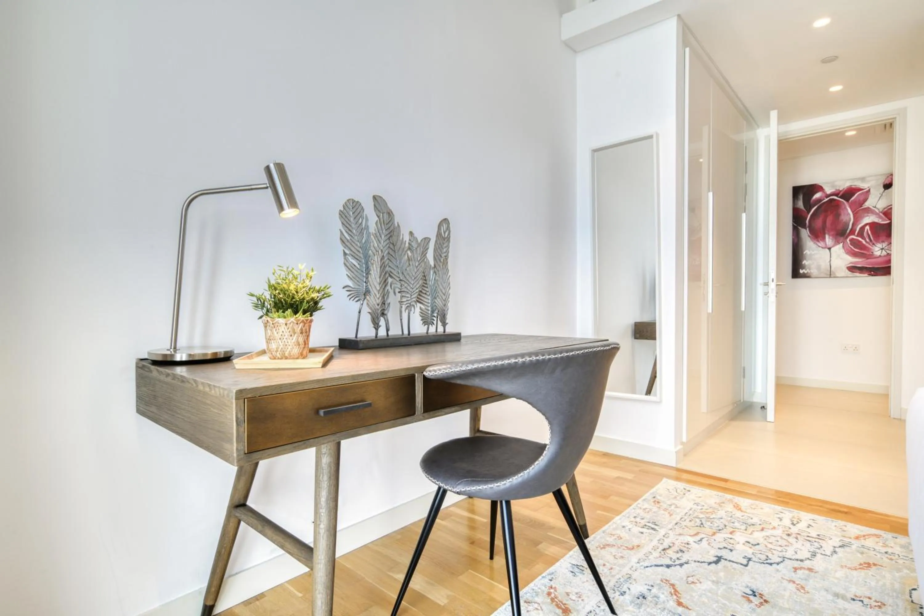 Bedroom in Shadow Of The Sun by Lagom