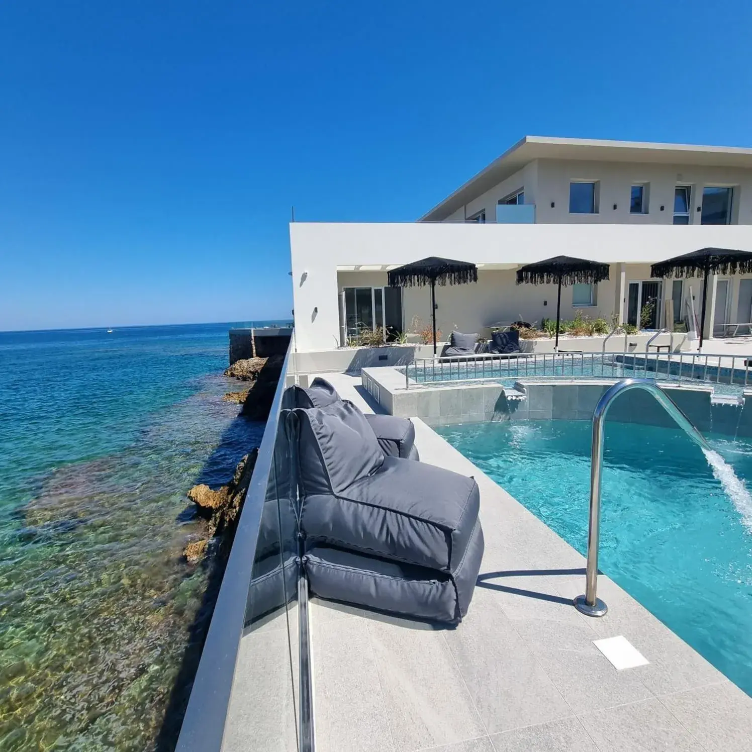 Property building in Elia Sea Suites Property building in Elia Sea Suites