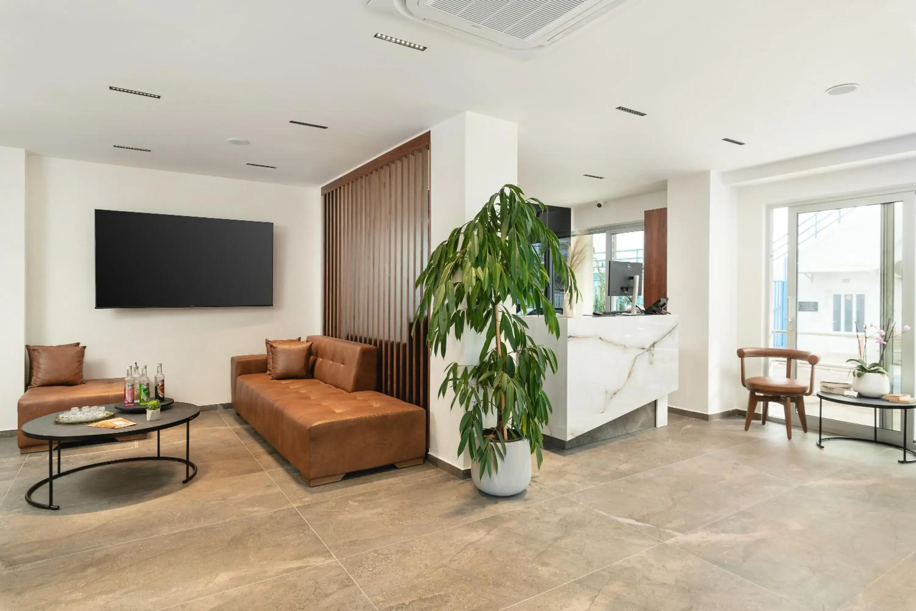 Lobby or reception in Elia Sea Suites Lobby or reception in Elia Sea Suites