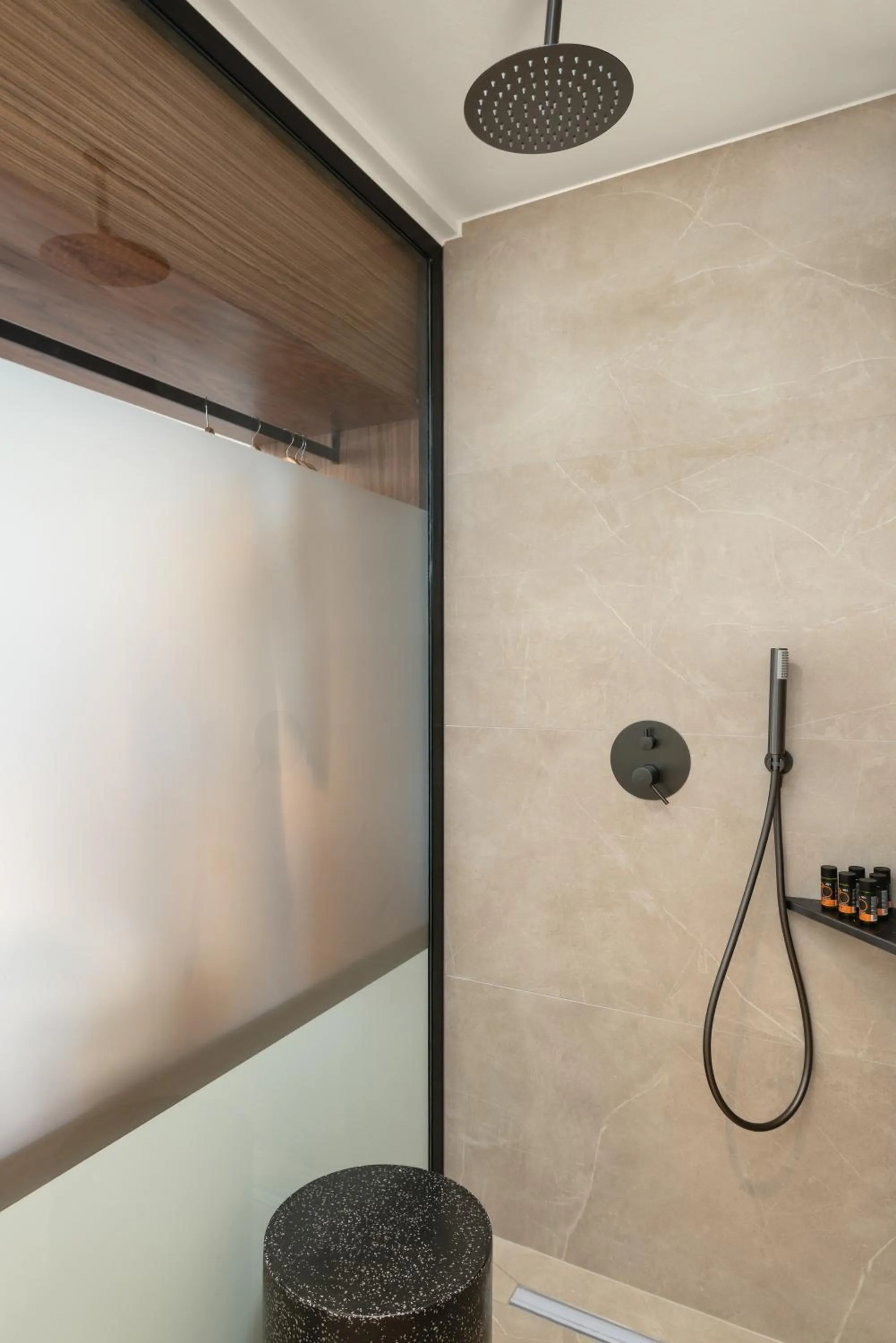 Shower in Elia Sea Suites